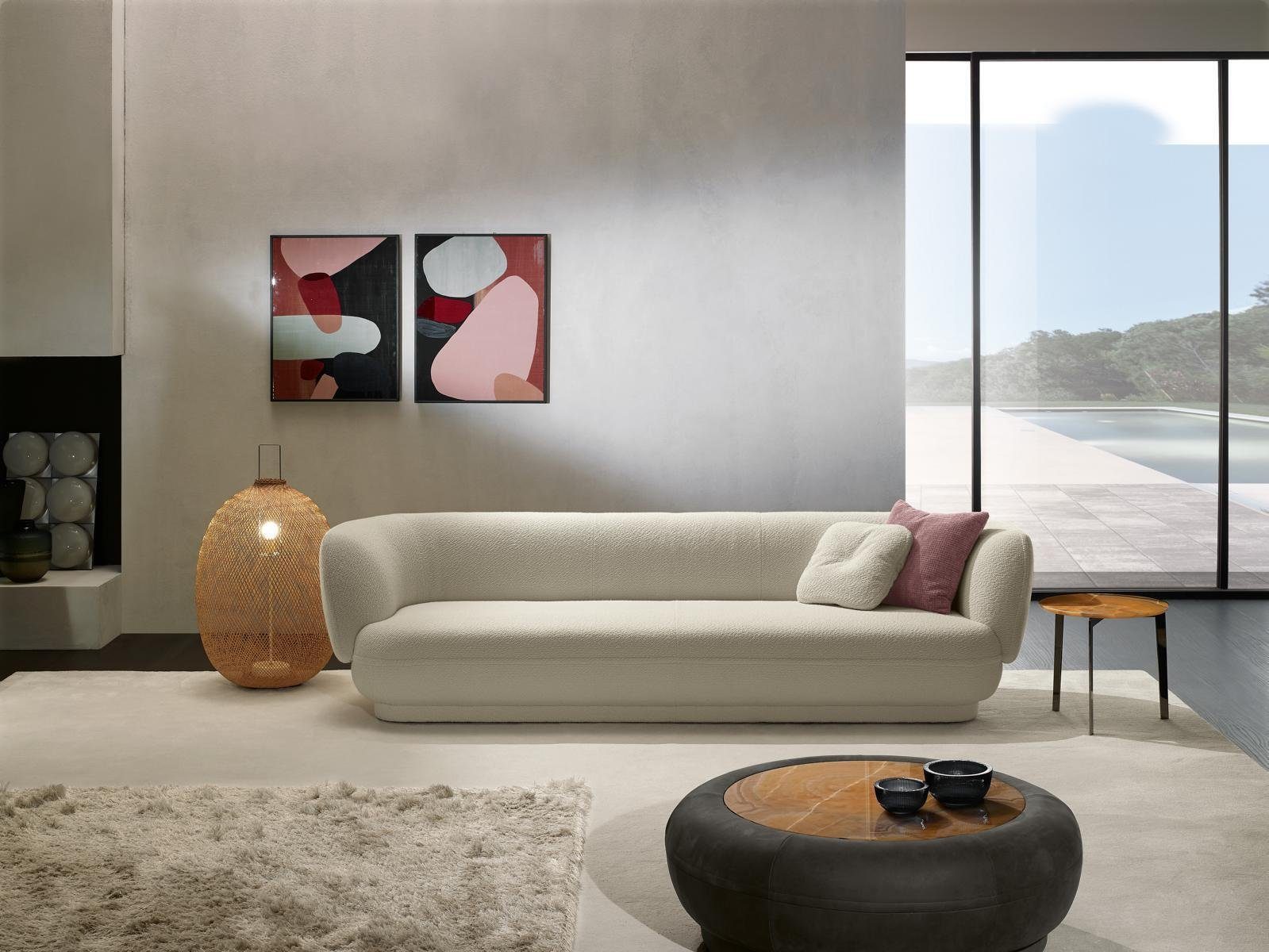 JVmoebel Sofa Luxus Weiß Design Europe in Modern Möbel, Design Sofas Sofa 3 Made Sitzer Dreisitzer