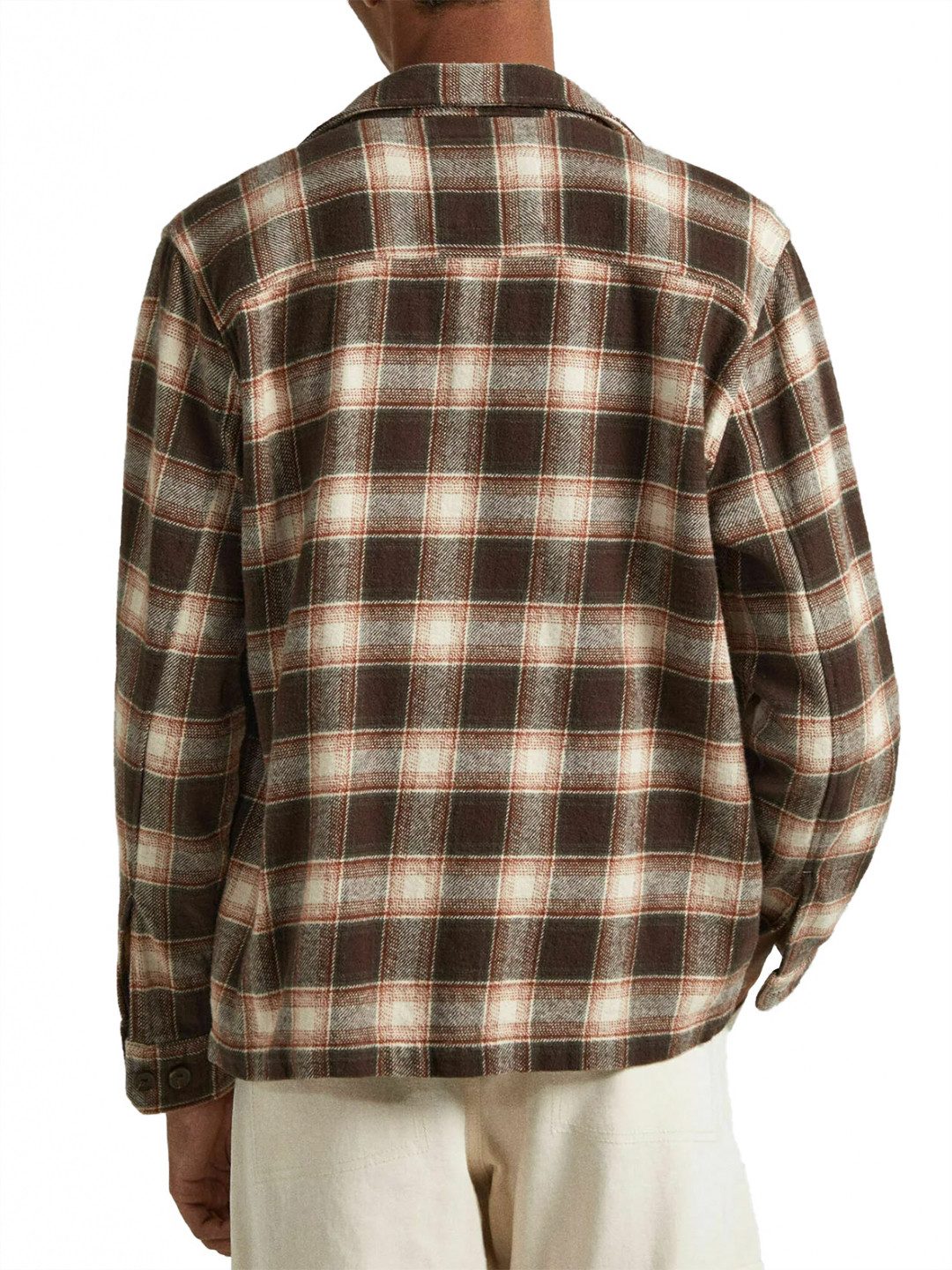 Pepe Jeans Langarmhemd Flanellhemd entspannte Passform - Chaendler Trail