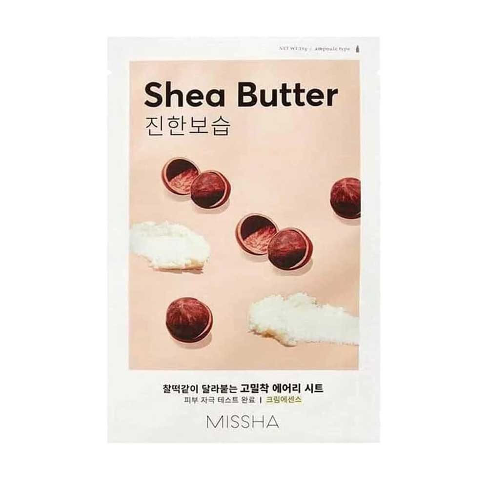 Missha Gesichtsmaske MISSHA Airy Fit Sheet Mask Shea Butter - 19 g