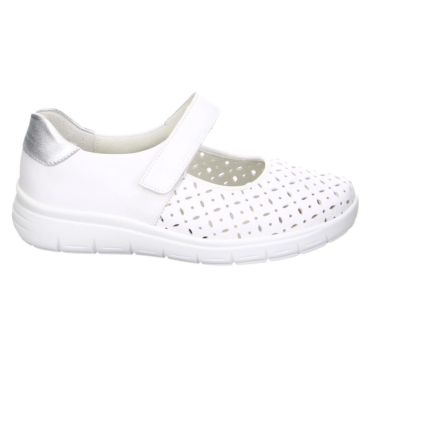 Semler Semler Gisela Leder Comfort Slipper weiss Slipper