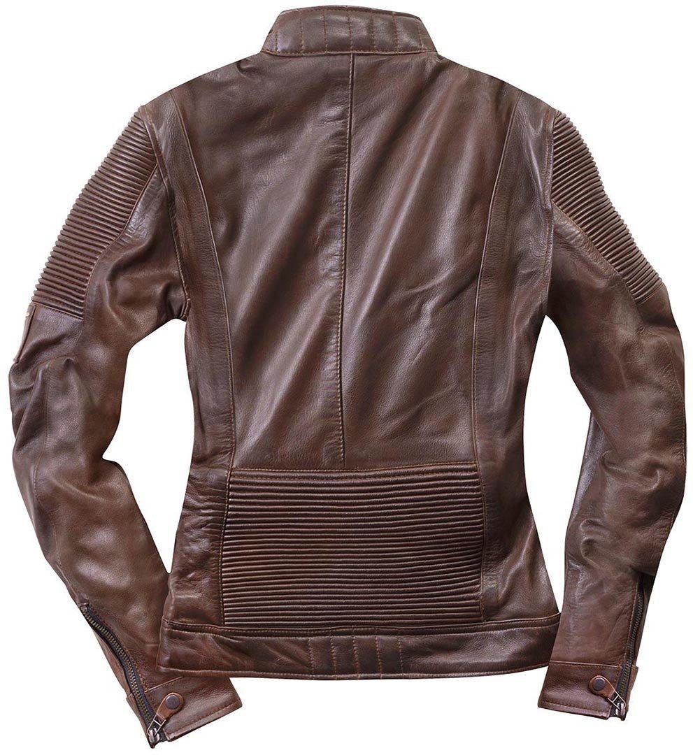 Black-Cafe London Motorradjacke Amol Damen Motorrad Lederjacke – Bild 3 von 3