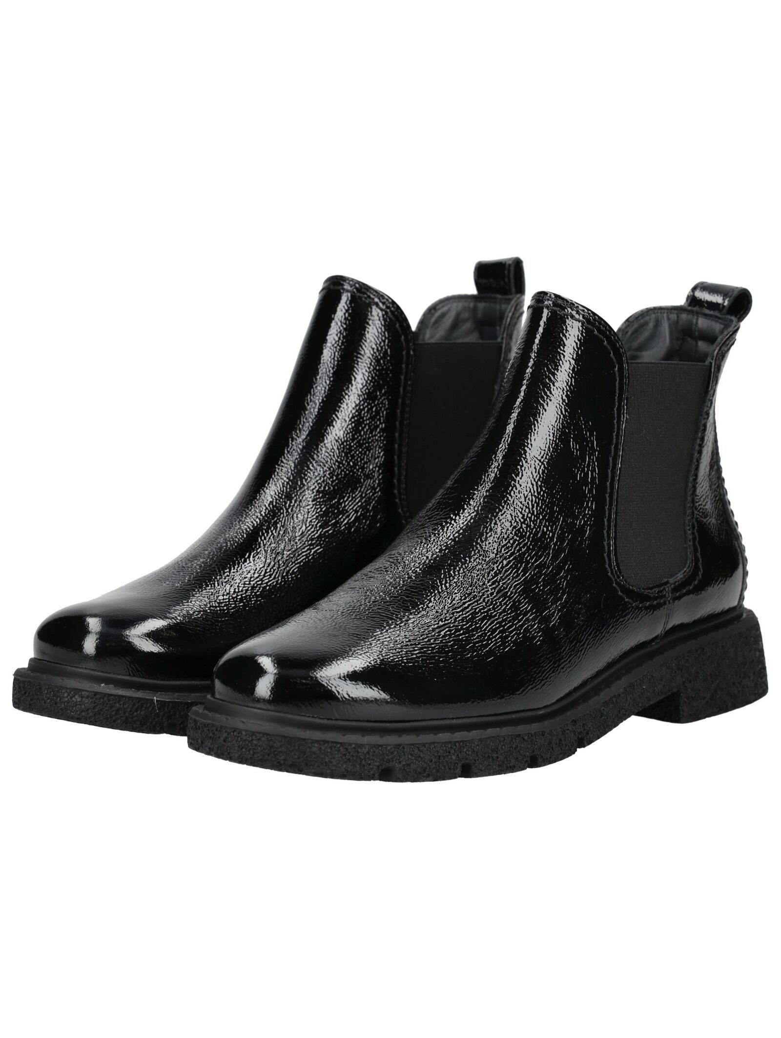 Paul Green Paul Green Stiefelette Leder/Textil Ankleboots