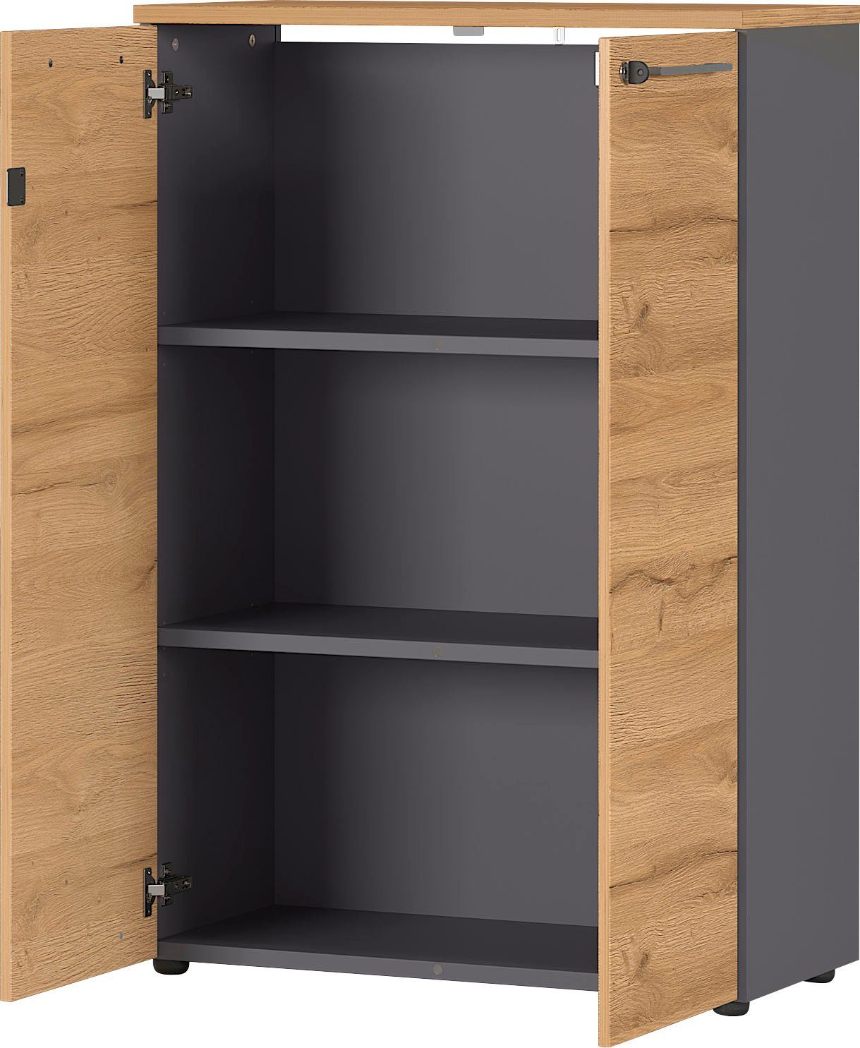 GERMANIA Aktenschrank GW-Agenda opt. mit Schublade, Maße 80x120 cm, Made in Germany – Bild 4 von 5