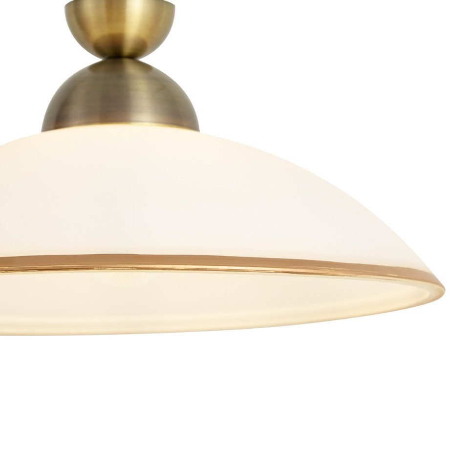 Qazqa Pendelleuchte Katarina, ohne Leuchtmittel, Neutralweiß, QAZQA Hängeleuchte, e27, Bronze, Stahl, classic-antique