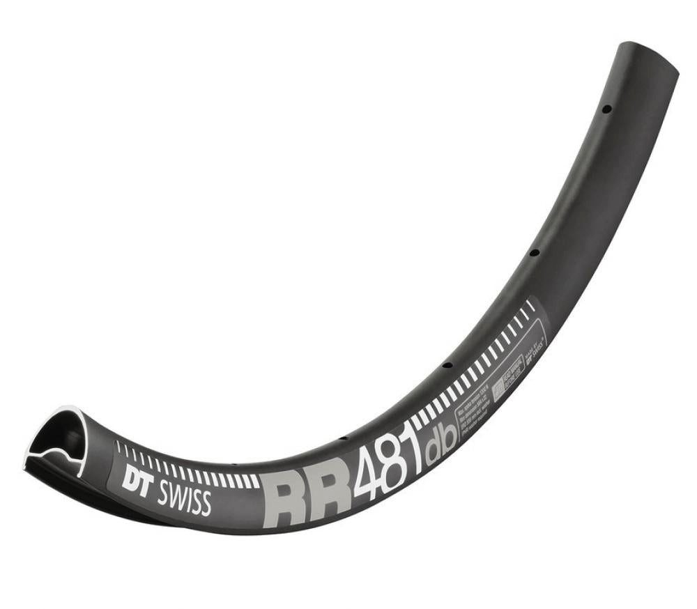 DT Swiss Felgenbremse DT Swiss Felge RR 481 Disc 28"/700C 32 Loch Schwarz - robuste Gravel-