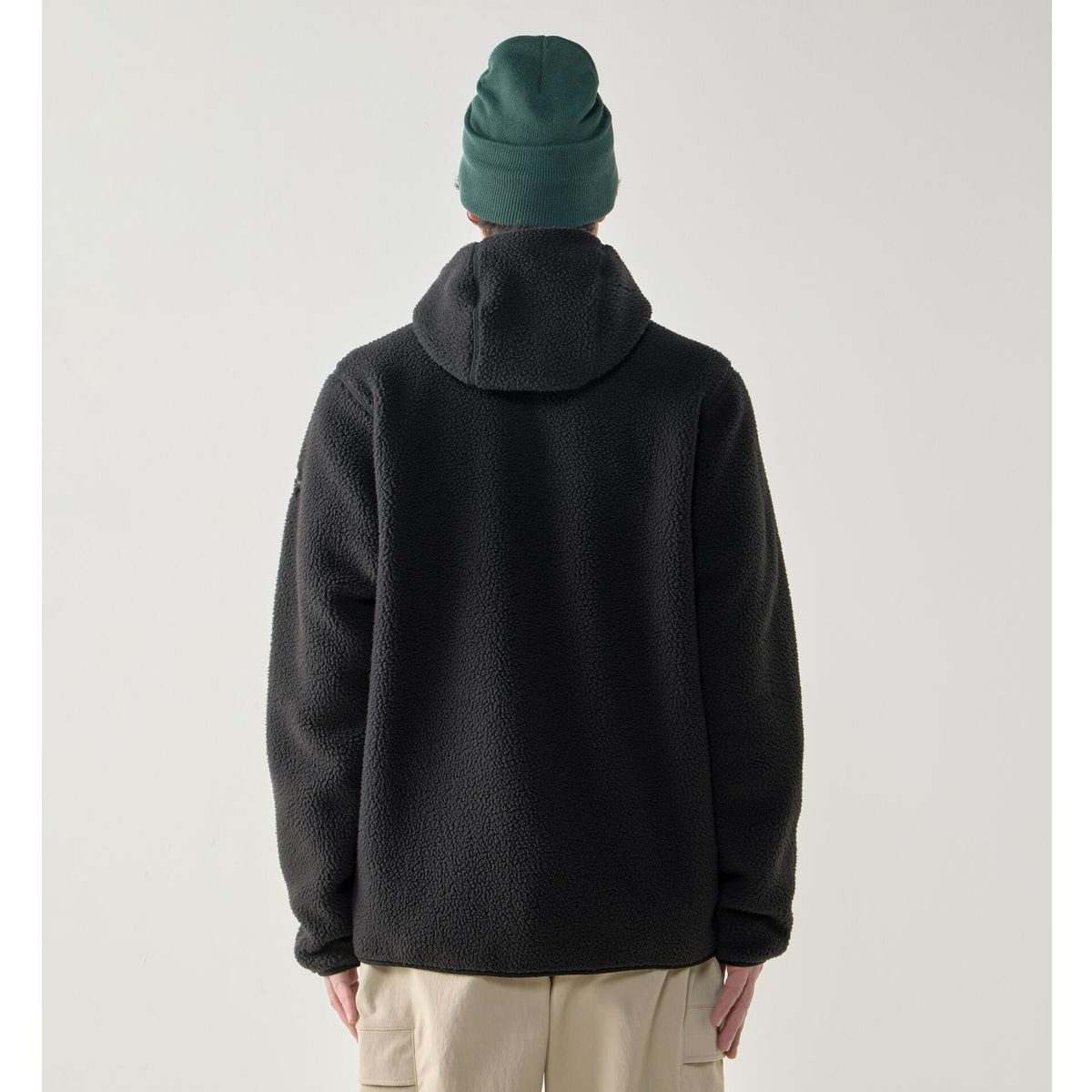 Haglöfs Fleecejacke Funäs Pile Hood Men Weiche und isolierende Kapuzenjacke für Herren, ideal für Wandern und