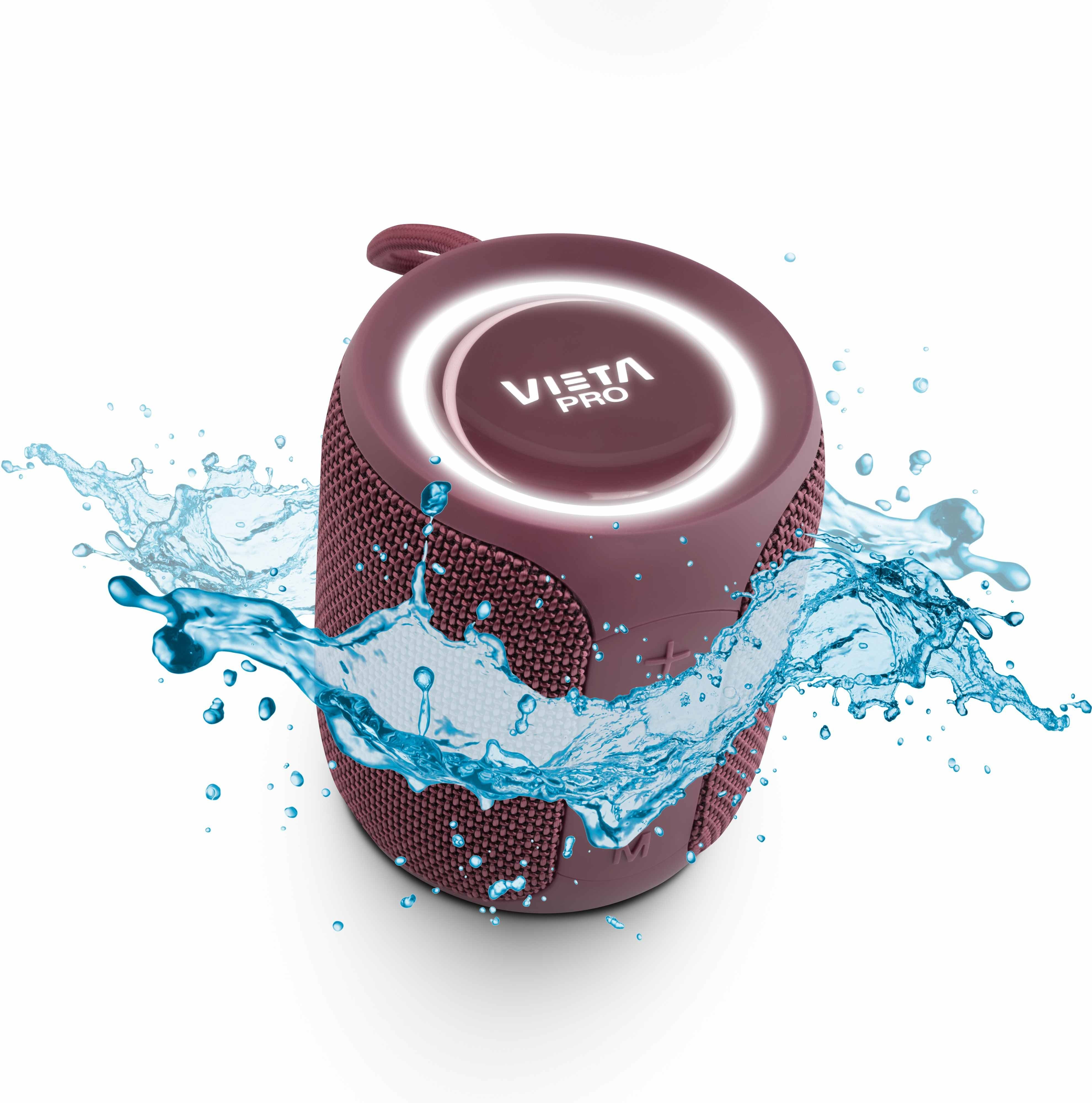 Vieta Pro #GROOVE Speaker Red Wireless Lautsprecher 20W Bluetooth