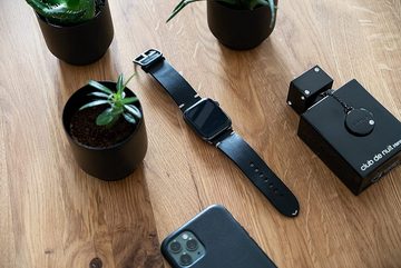 JT Berlin Smartwatch-Armband Watchband Alex Vintage, [Apple Watch Ultra / Series 4-8 Echtleder-Armband]
