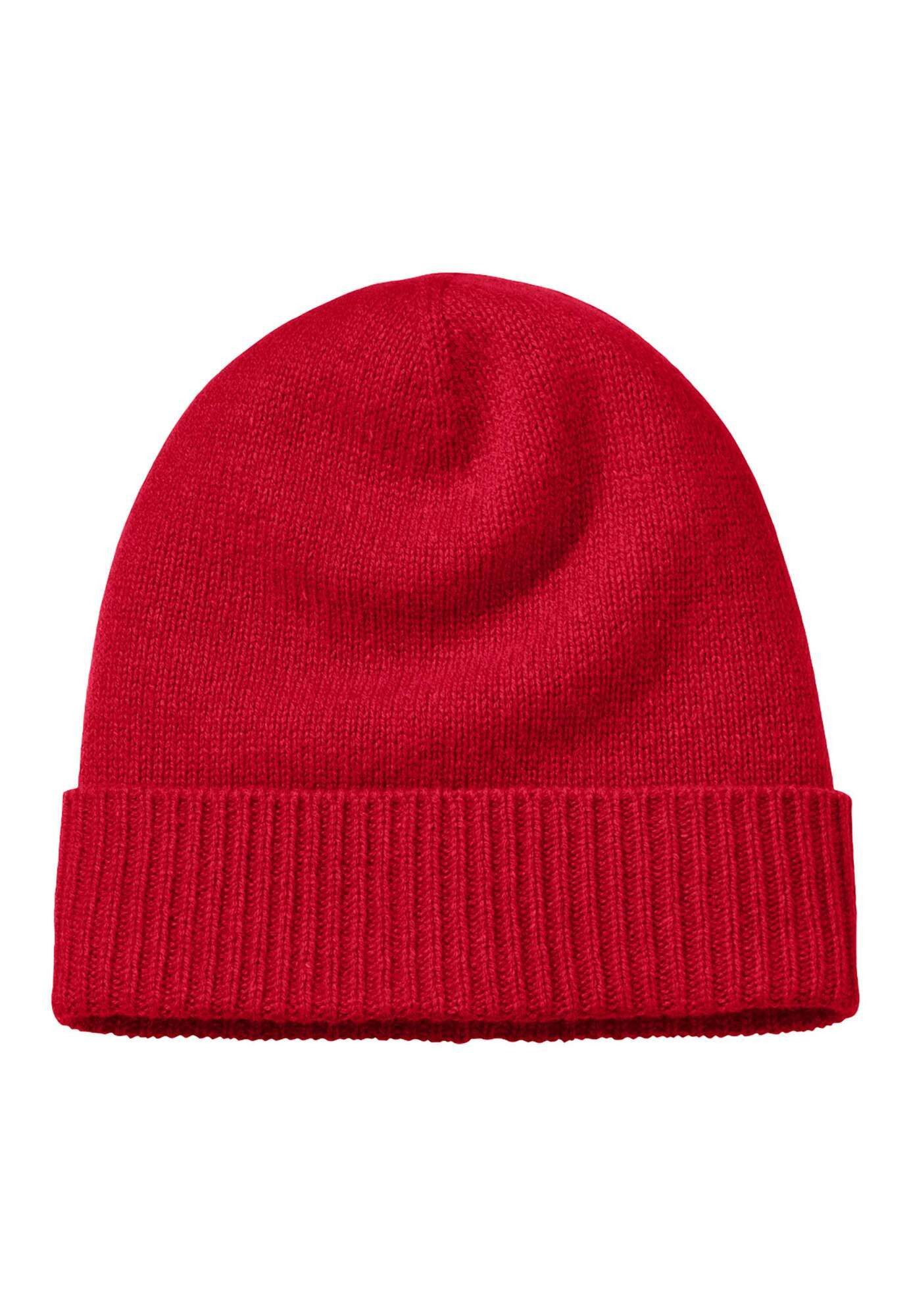 Hessnatur Strickmütze BetterRecycling aus reinem Kaschmir (1-St)
