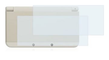 BROTECT Schutzfolie für Nintendo New 3DS (Gehäuse), Displayschutzfolie, 2 Stück, Folie klar