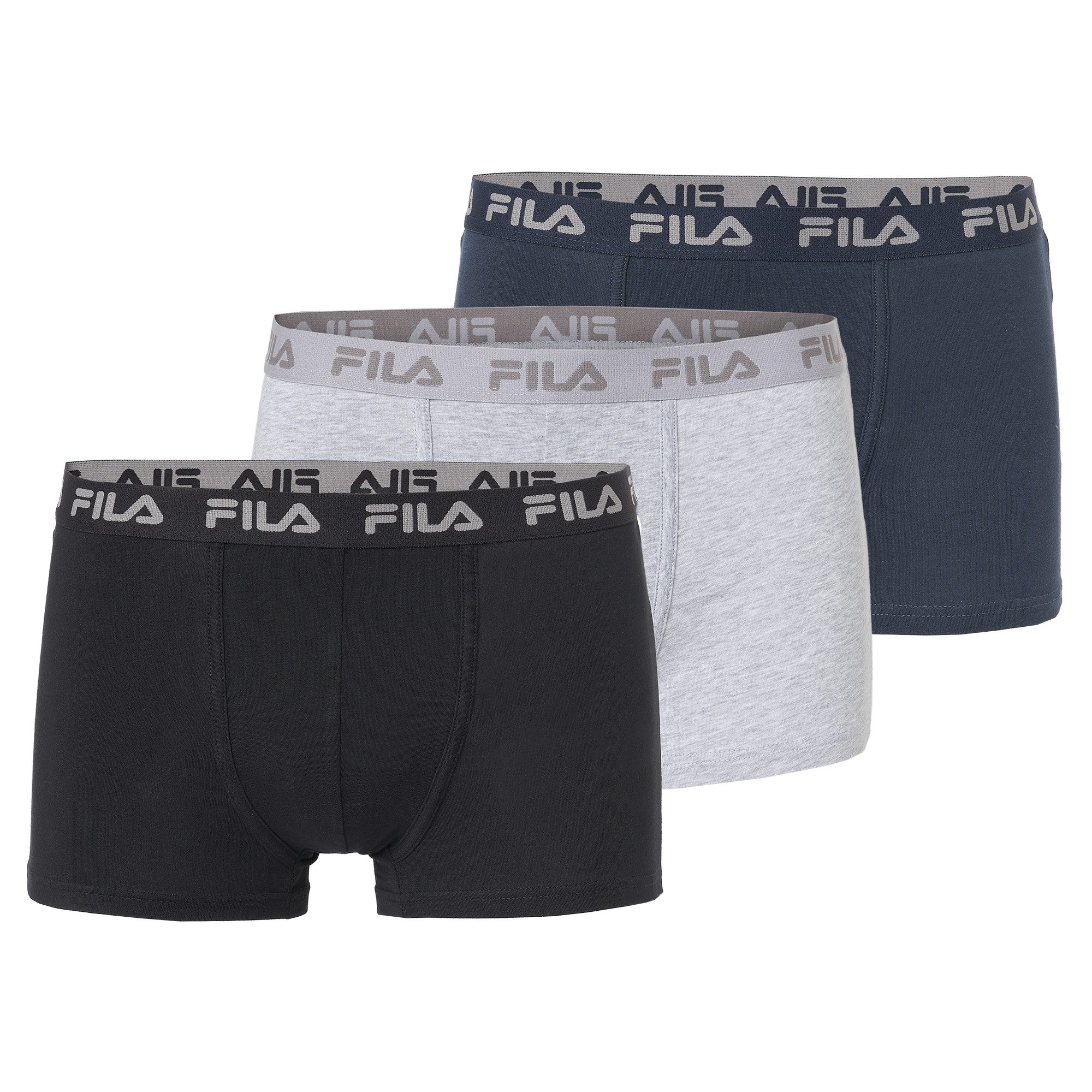 Fila Boxershorts MAN BOXER SHORTS (3er Pack) mit elastischem Logobund günstig online kaufen