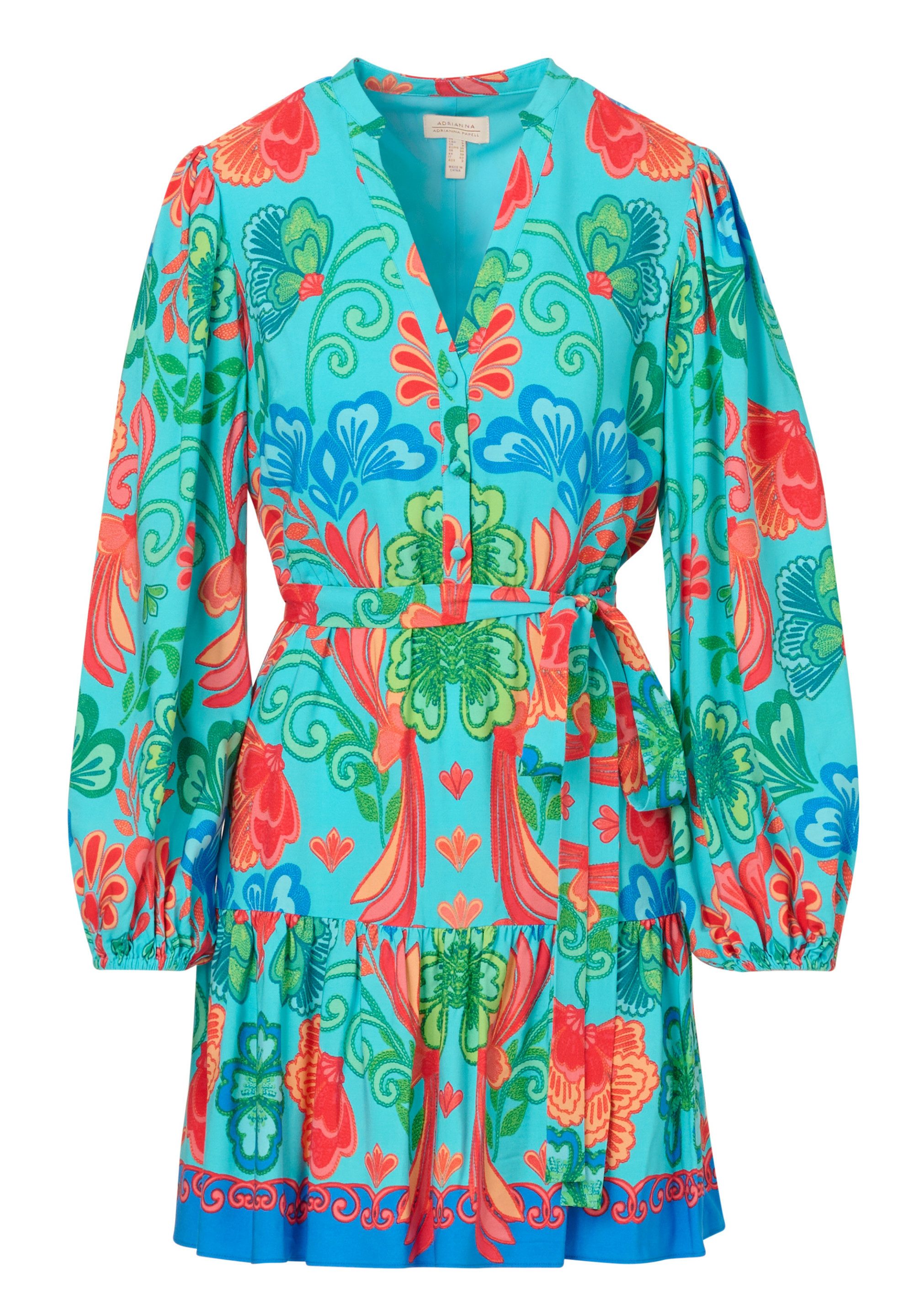 Adrianna Papell Shirtkleid Printed Short Dress günstig online kaufen