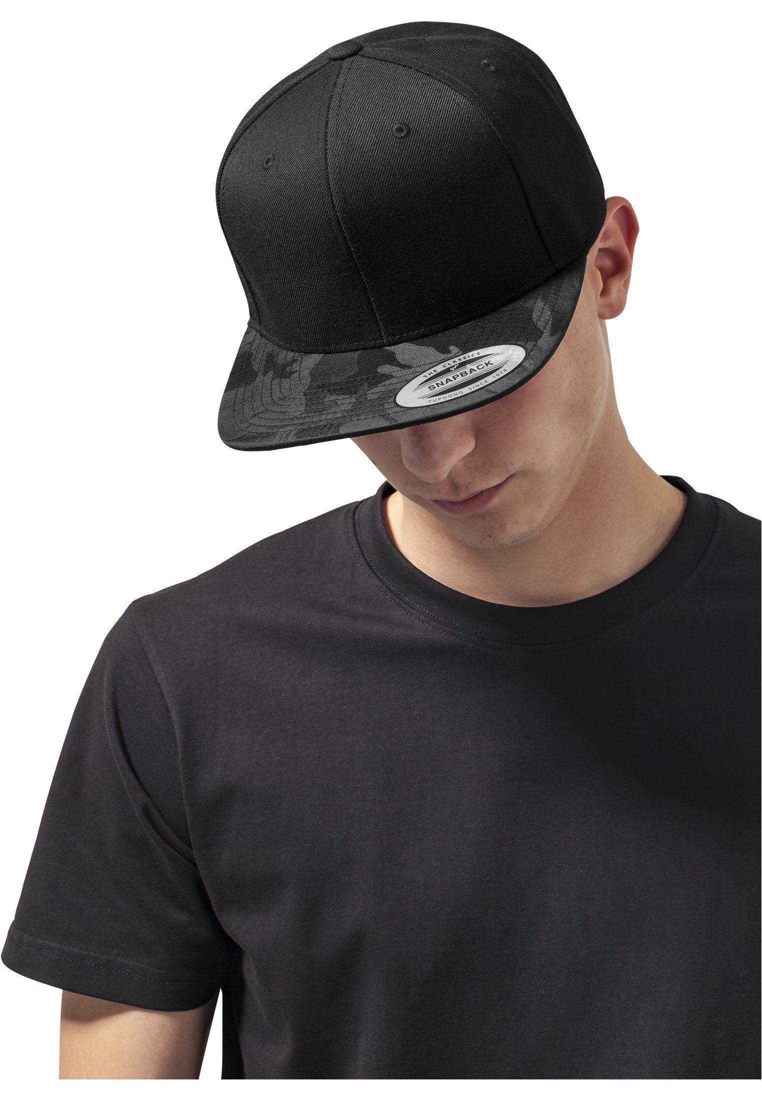 Flexfit camo Flex Snapback Camo black Snapback Cap Visor