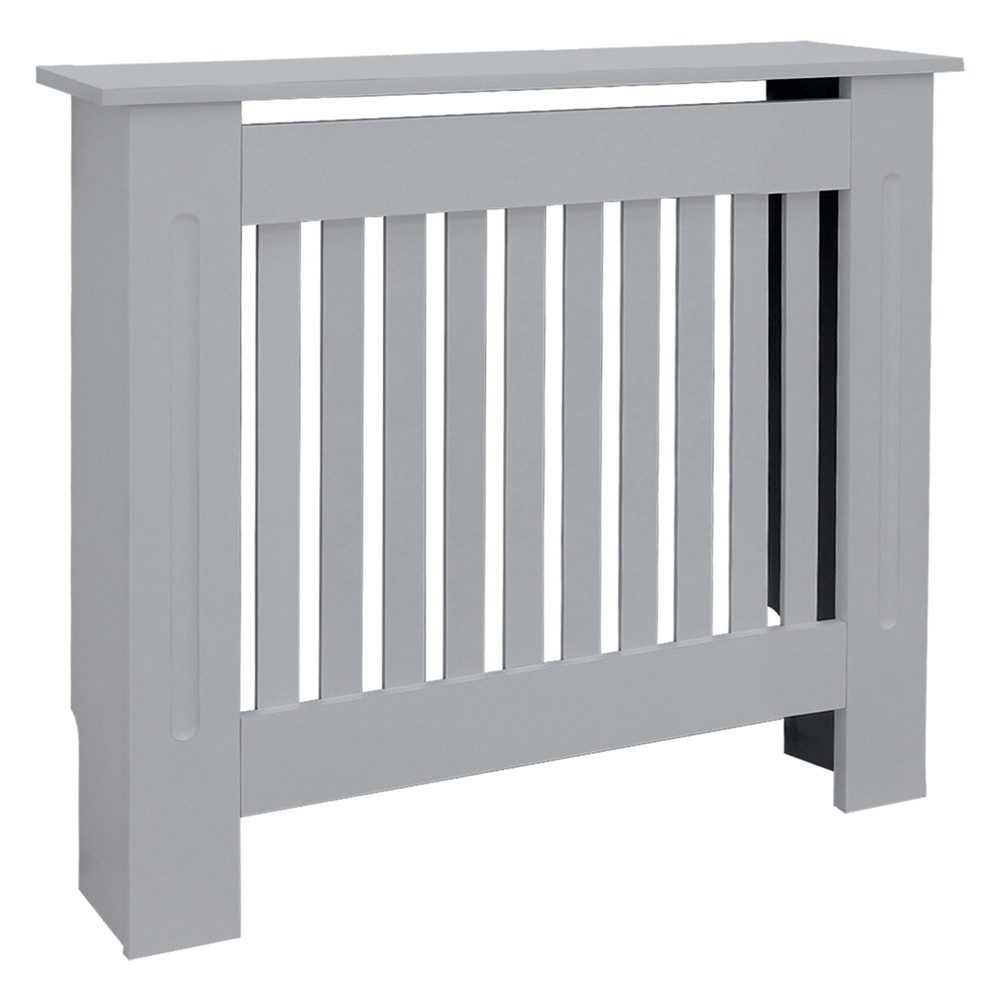 ML-DESIGN Heizungsverkleidung Радиаторыabdeckung aus MDF Heizungsverkleidung für Wohnzimmer, Zubehör für Радиаторы, Heizungsabdeckung Landhausstil 78x19x82 cm Grau aus MDF