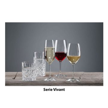 RIEDEL THE WINE GLASS COMPANY Glas Vivant Pinot Noir Weinglas 4tlg., Kristallglas
