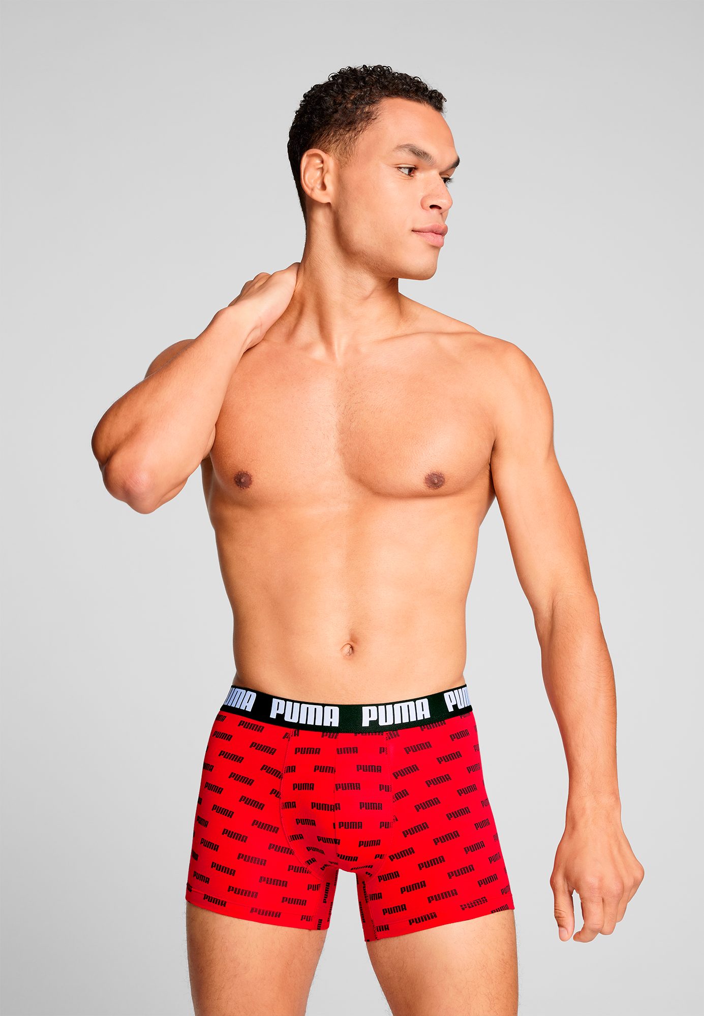 PUMA Boxershorts PUMA MEN EVERYDAY LOGO PRINT BOXERS 2P (2er Pack) 1x uni u günstig online kaufen