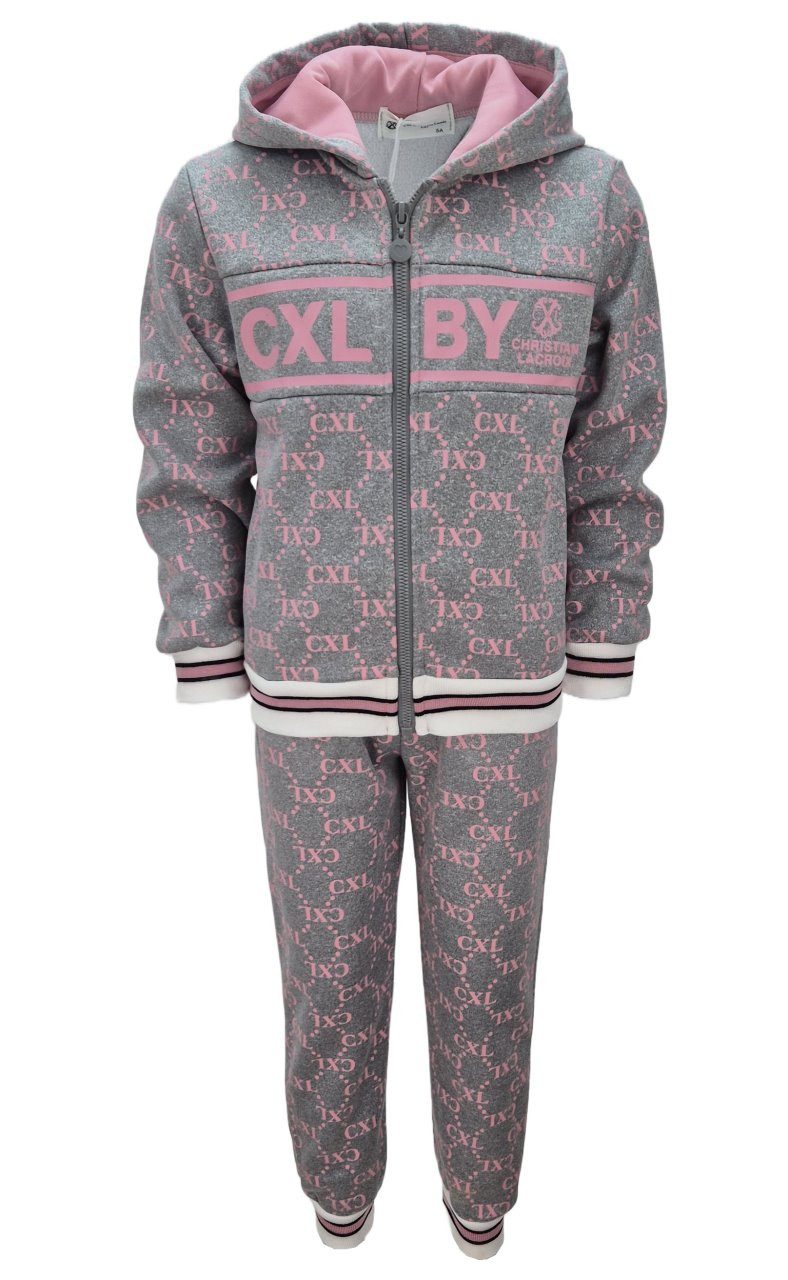 Girls Fashion Sweatanzug Jogginganzug Freizeitset Sweat-Jacke + Jogginghose CL-81a