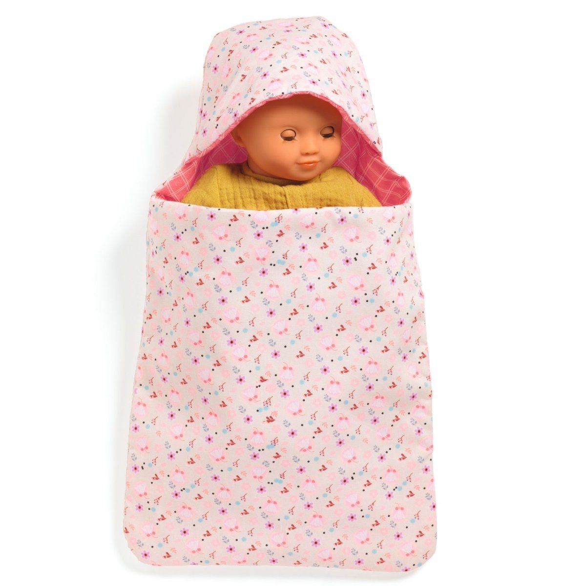 DJECO Puppen Schlafsack Pomea Schlafsack für Puppen mit Klettverschluss aus günstig online kaufen