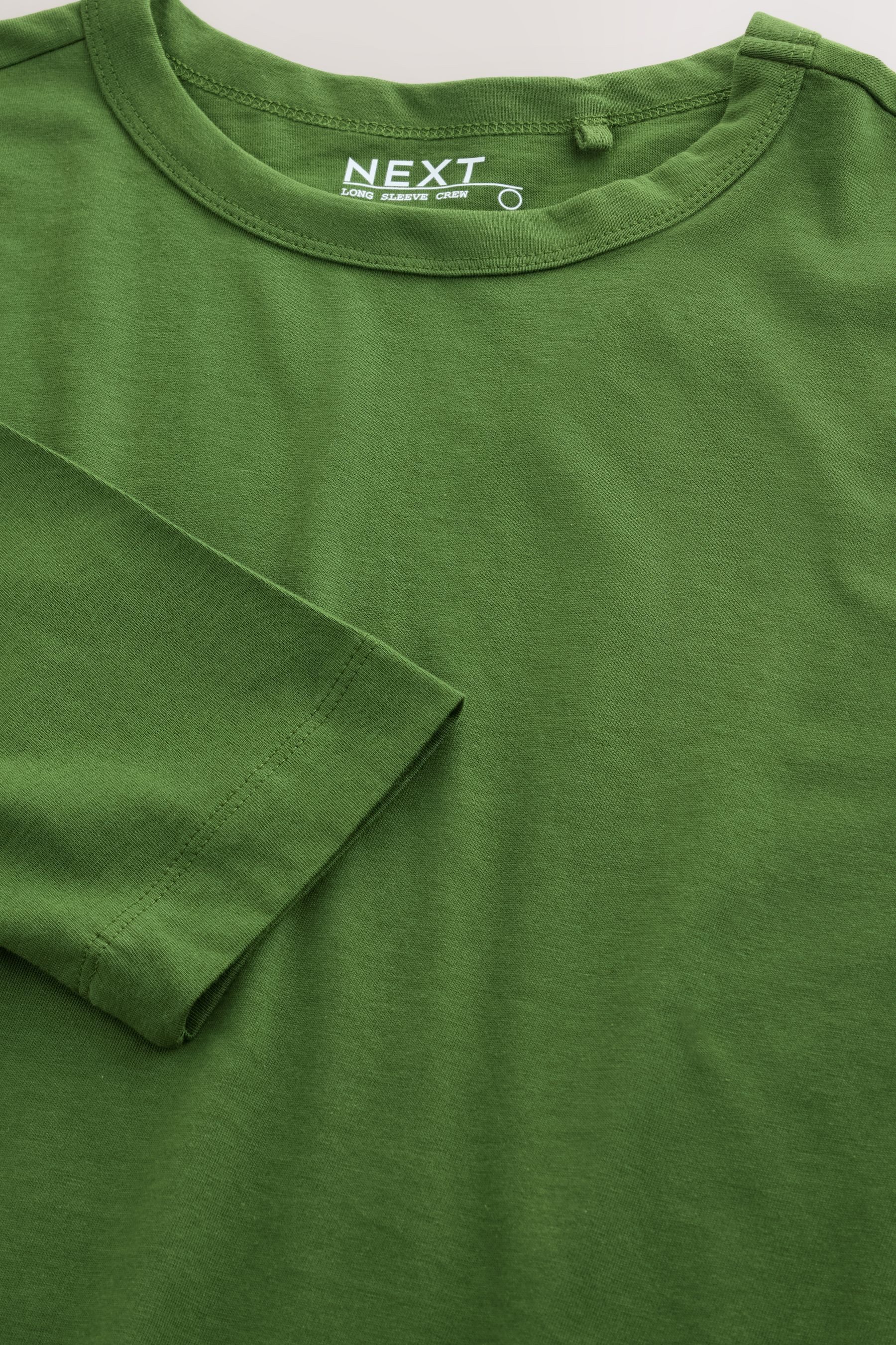 Next Langarmshirt Langarmshirt mit Rundhalsausschnitt und Streifen (1-tlg) – Bild 2 von 5