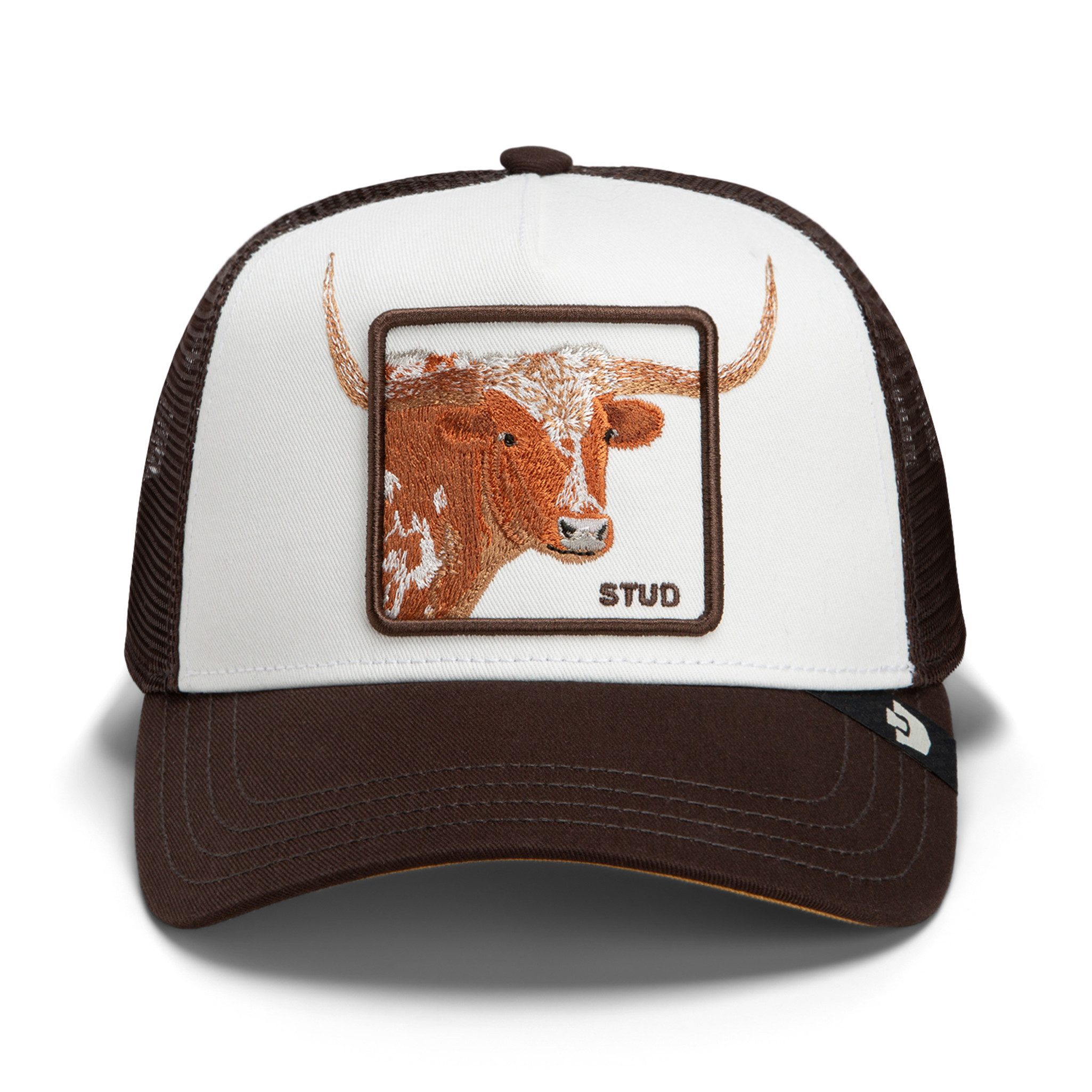 GOORIN Bros. Trucker Cap Goorin Bros. 5 Panel Baseball Cap Mesh Over the Line Longhorn Dust (Basecap, Basecap, Meshcap, Trucker Kappe)