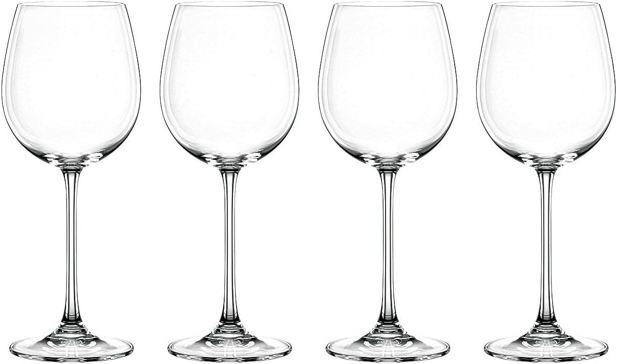 Nachtmann Weißweinglas 4-teiliges Weißweinkelch-Set, Kristallglas, 474 ml