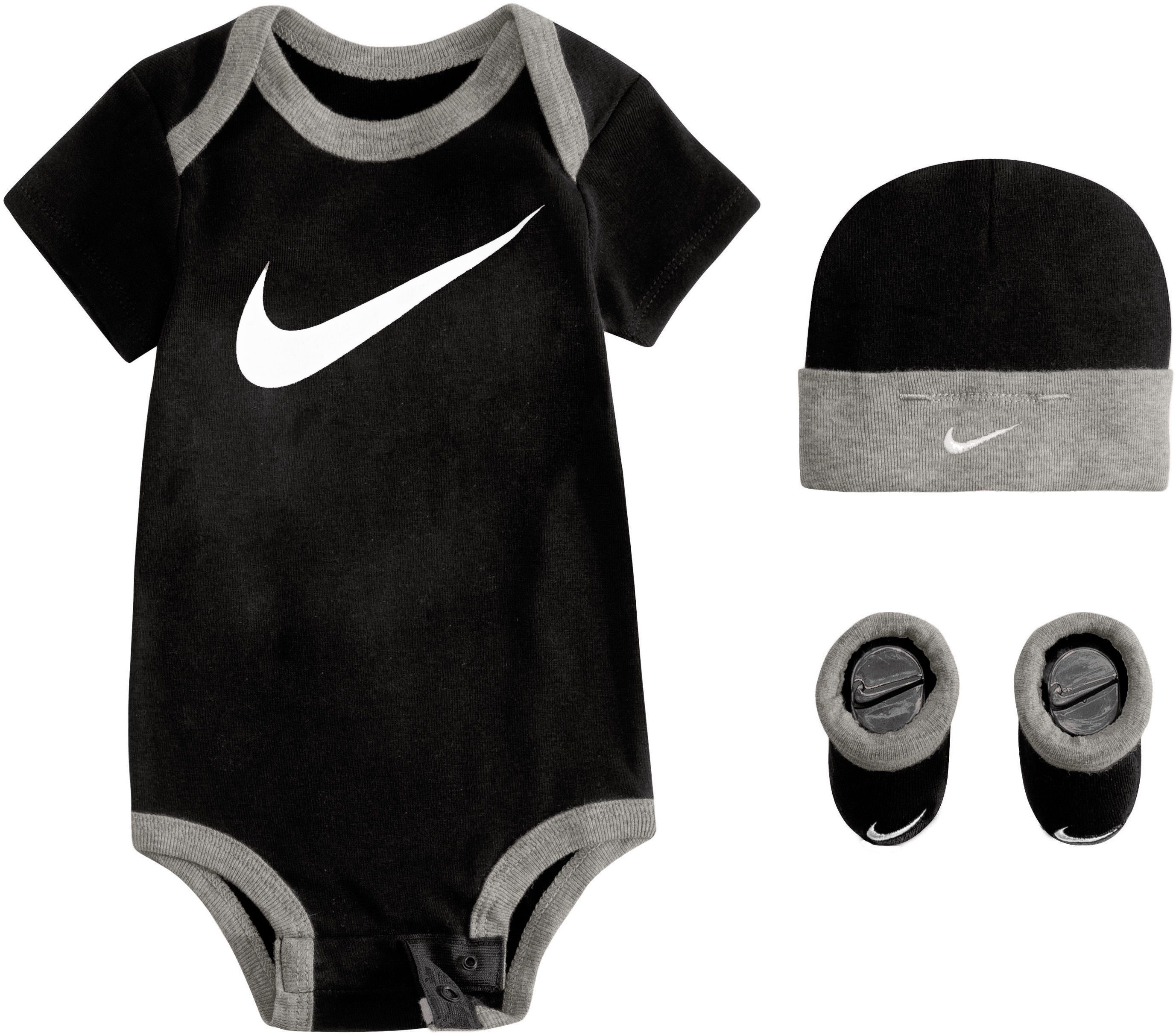 Sportswear Nike Neugeborenen-Geschenkset Erstausstattungspaket 3-tlg) schwarz (Set,