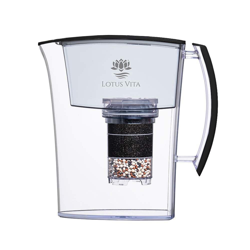 Lotus Vita Wasserfilter Kanne Lotus 1,6L - Natura Plus