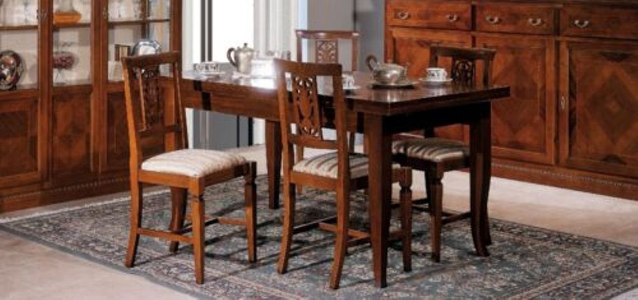 Möbel JVmoebel Design Tische Tisch Luxus Einrichtung Neu Massivholz Esstisch,