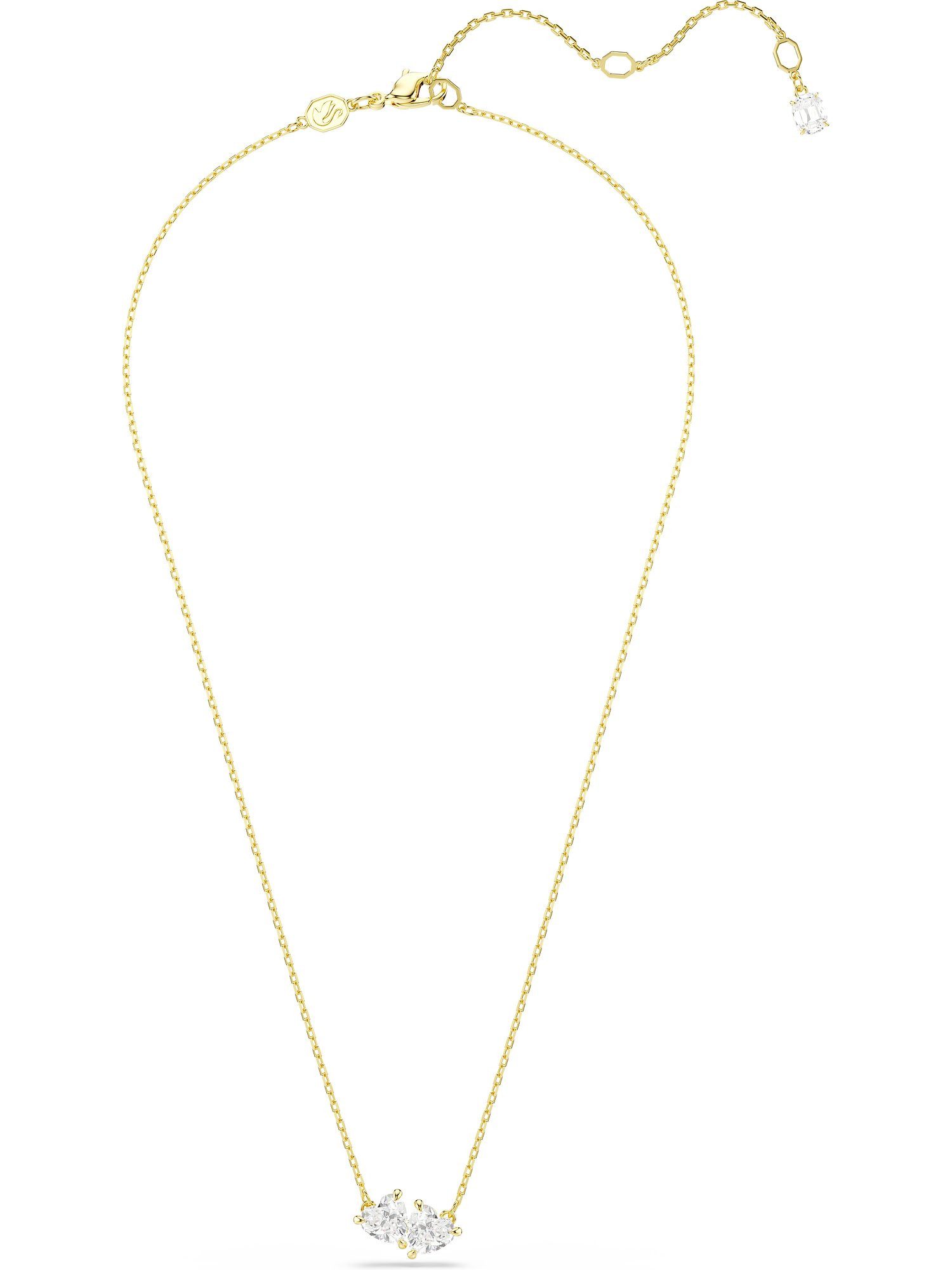 Swarovski Collier Swarovski Unisex-Kette Metall Swarovski-Kristall günstig online kaufen