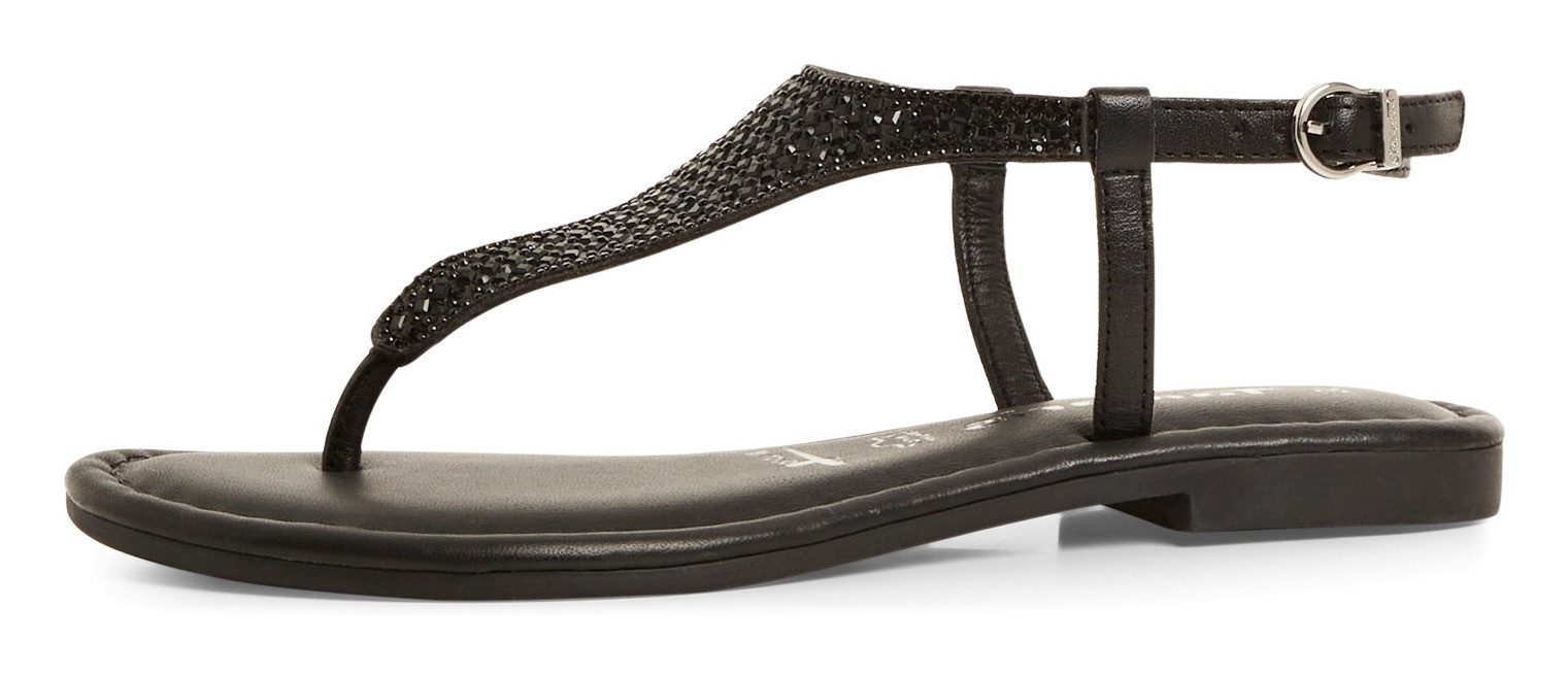 Tamaris Riemchensandale, Sandalette, Sommerschuh, Festtagsschuh, funkelnde günstig online kaufen