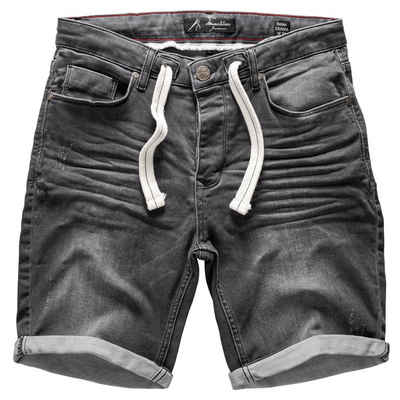 Amaci&Sons Jeansshorts »SAN JOSE Herren Jeans Bermuda Shorts«