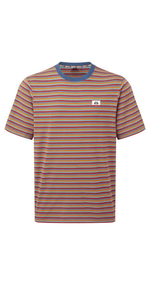 Mountain Equipment Kurzarmshirt Lava Mens Tee Stanage Stripe