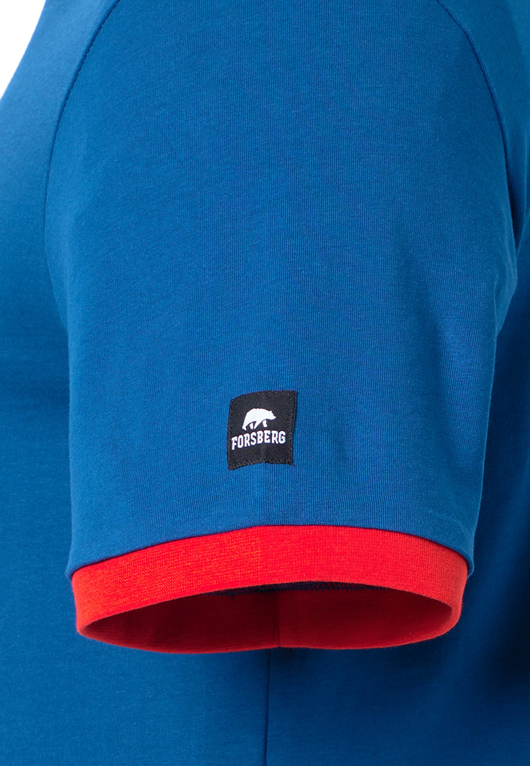 FORSBERG T-Shirt mit Vintage Logo