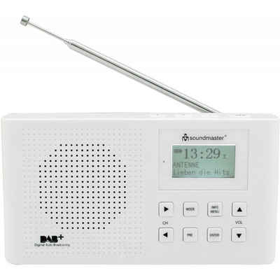 Soundmaster DAB160 Digitalradio DAB+ und UKW-RDS Radio 1200 mA Li-Io Akku Digitalradio (DAB)