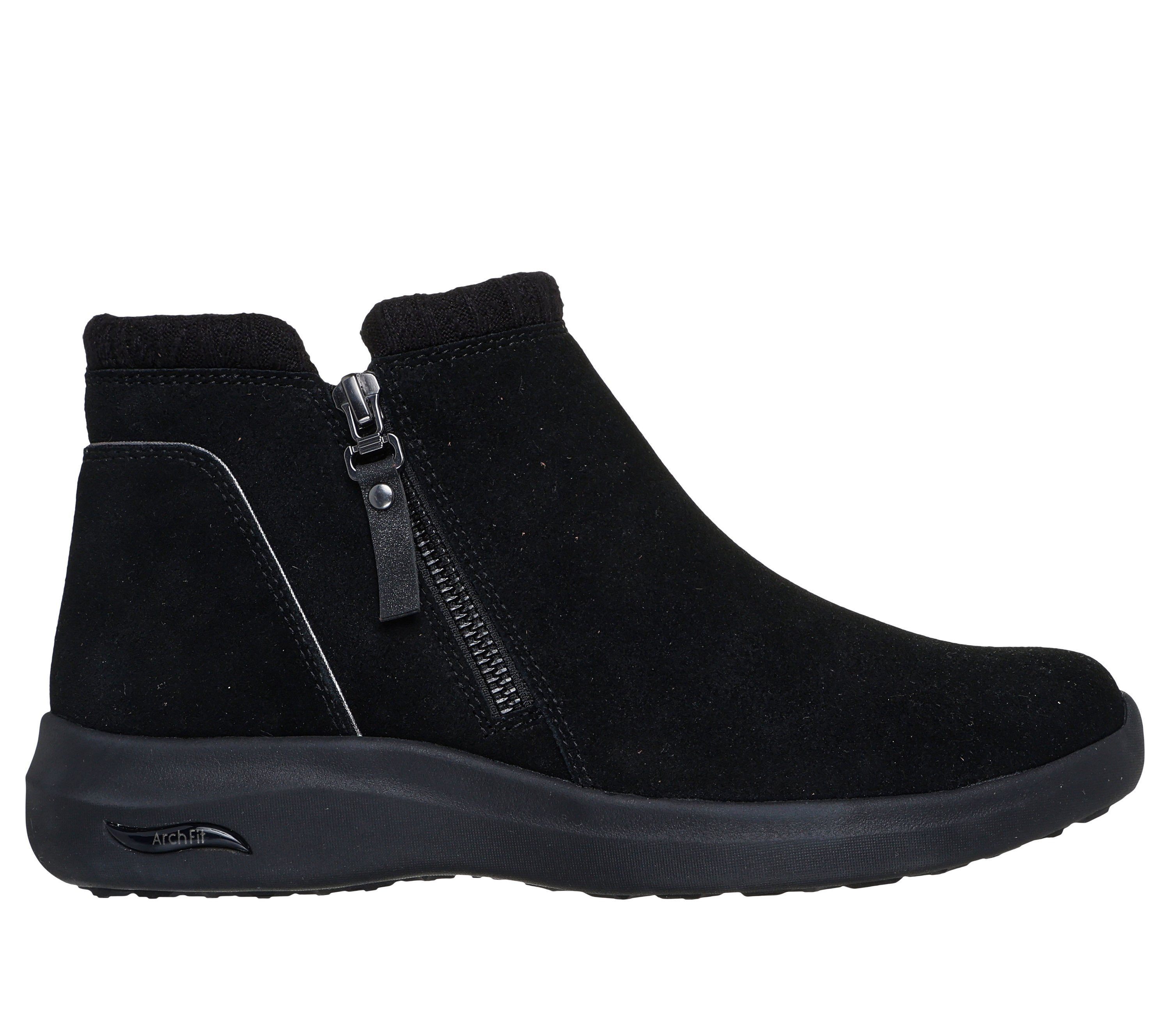 Skechers ARCH FIT EASE- Stiefelette Boots, High Top-Sneaker mit Reißverschluss, mit Memory Foam