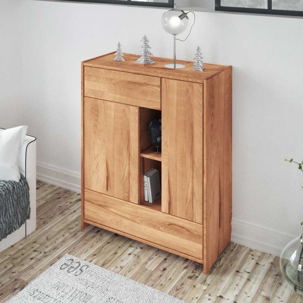 Pharao24 Vertiko Duben, aus Massivholz