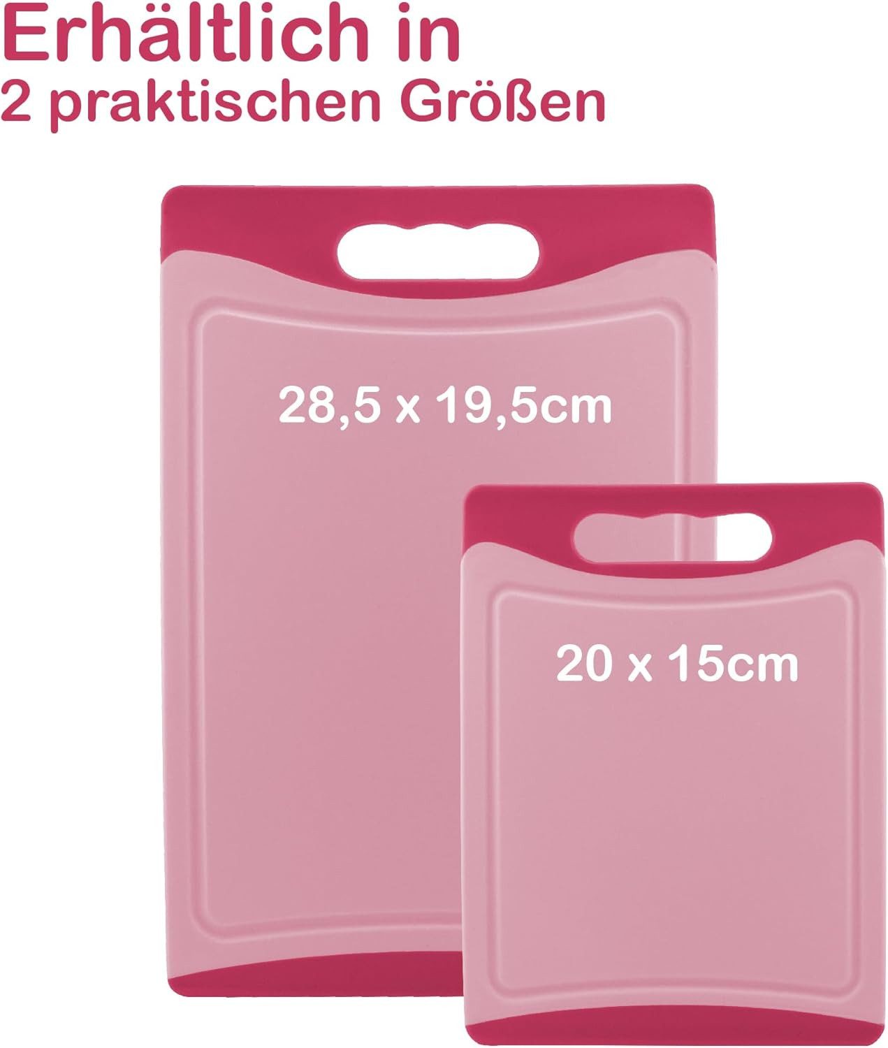 MaxxGoods Schneidebrett Schneidbretter einzeln 20cm oder 29cm, (1-St)