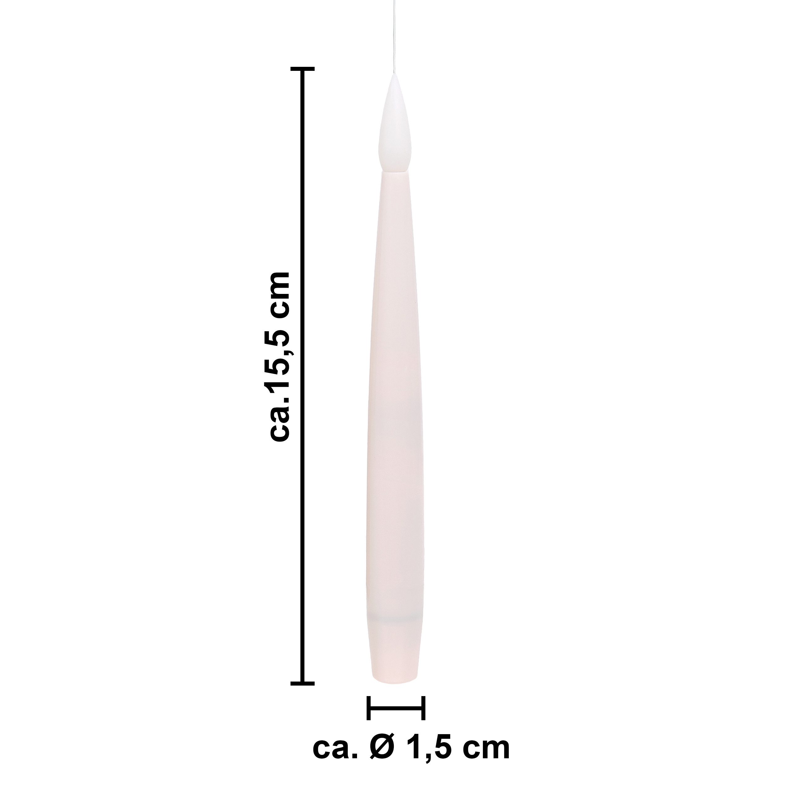 IC Home LED-Kerze 10 Stück schwebende Kerzen mit Zauberstab als Fernbedienu günstig online kaufen