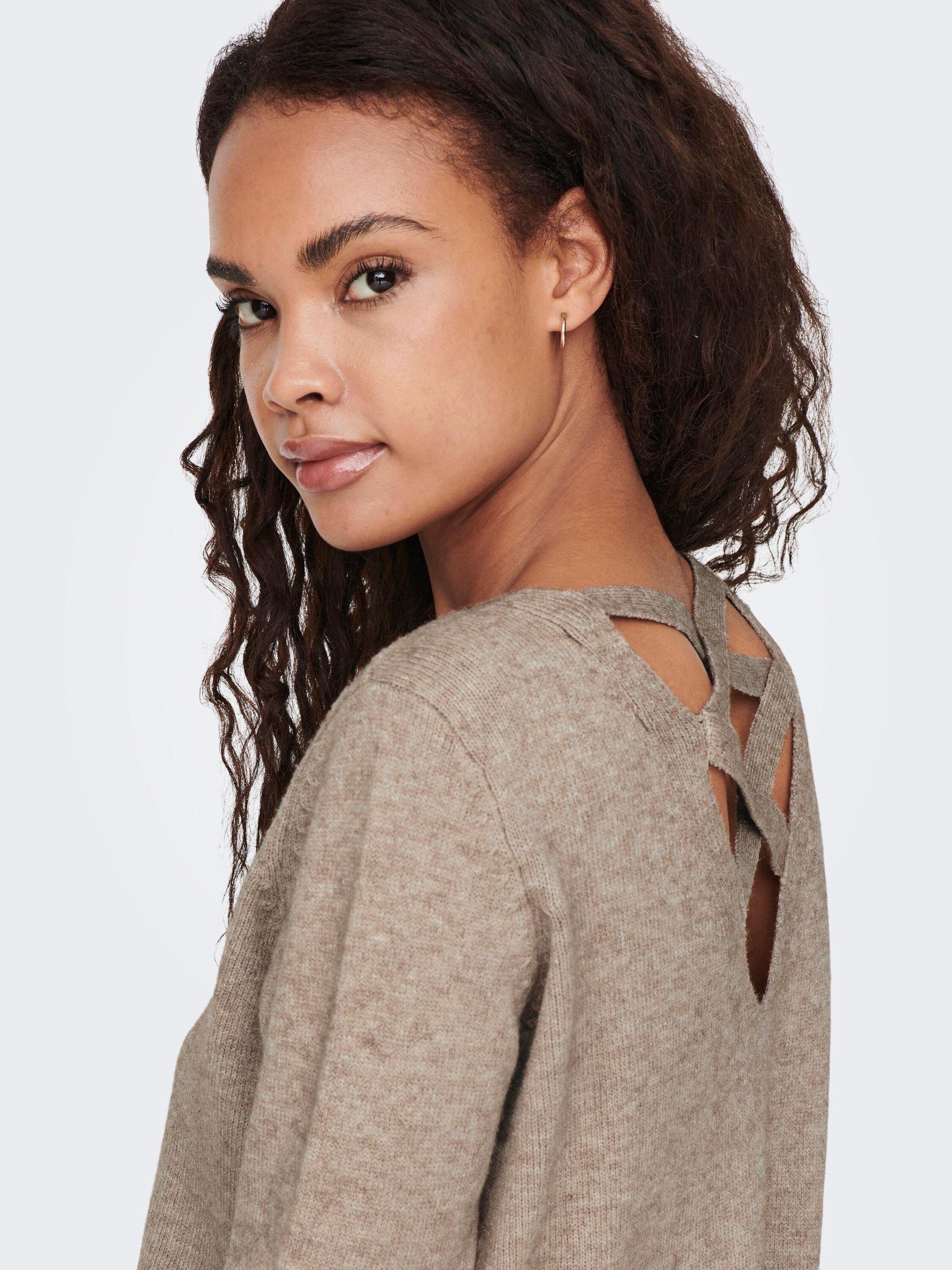 ONLY Strickpullover Leva (1-tlg) Cut-Outs