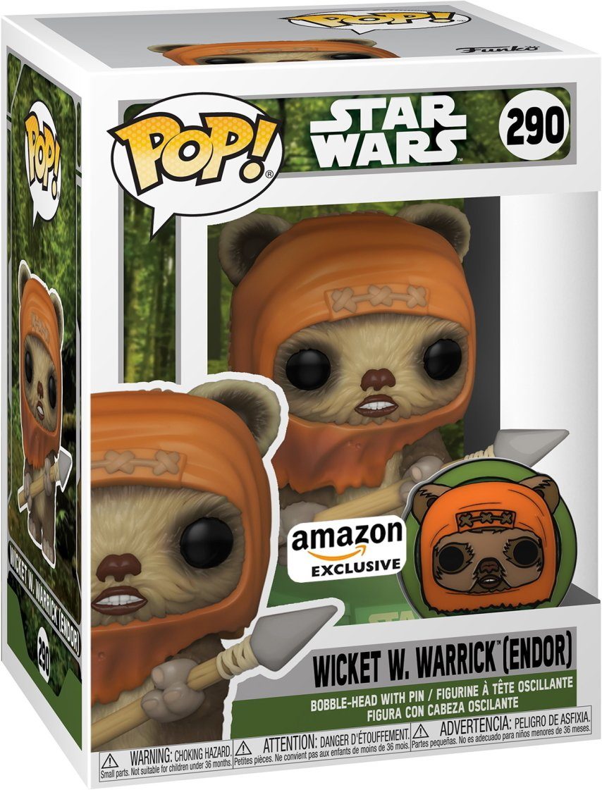 Funko Spielfigur Star Wars - Wicket W. Warrick (Endor) 290 EX Pop!