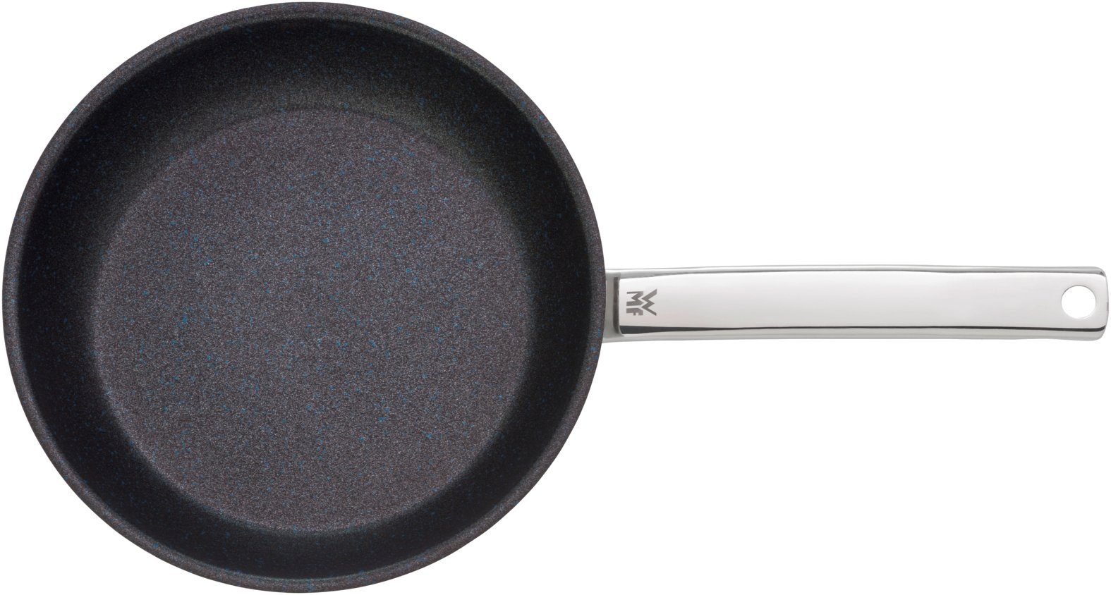 WMF Bratpfanne PermaDur Advance Stielpfanne, 24 cm, Cromargan® Edelstahl rostfrei 18/10 (1-tlg., 1x Bratpfanne beschichtet 24 cm - optimal für Herdplatten mit Ø 18 cm)
