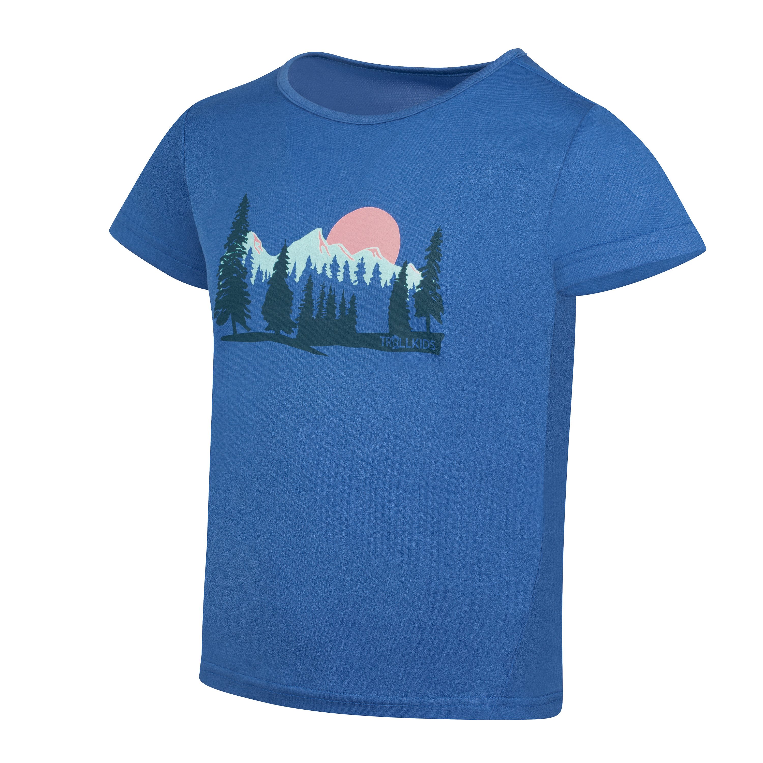 TROLLKIDS Strandshirt GIRLS GUDVANGEN SHIRT für Kinder und Jugendliche geeignet, aus Polyester