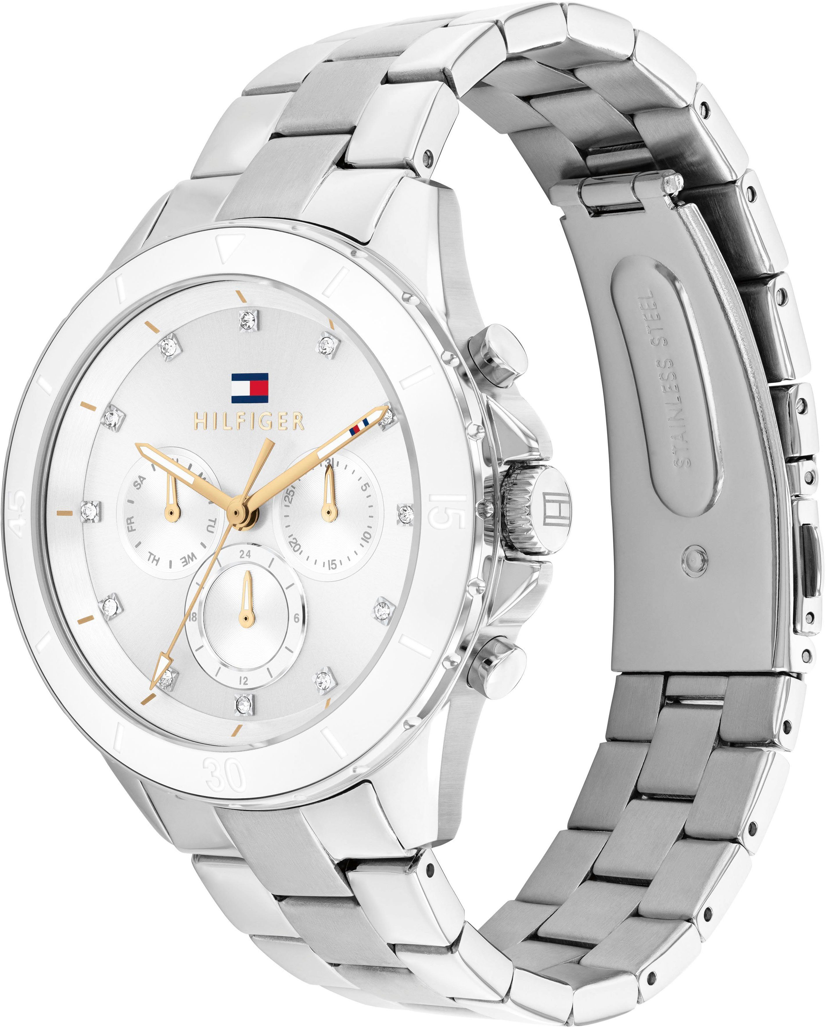 Tommy Hilfiger Multifunktionsuhr MELLIE 1782707, Quarzuhr, Armbanduhr, Dame günstig online kaufen