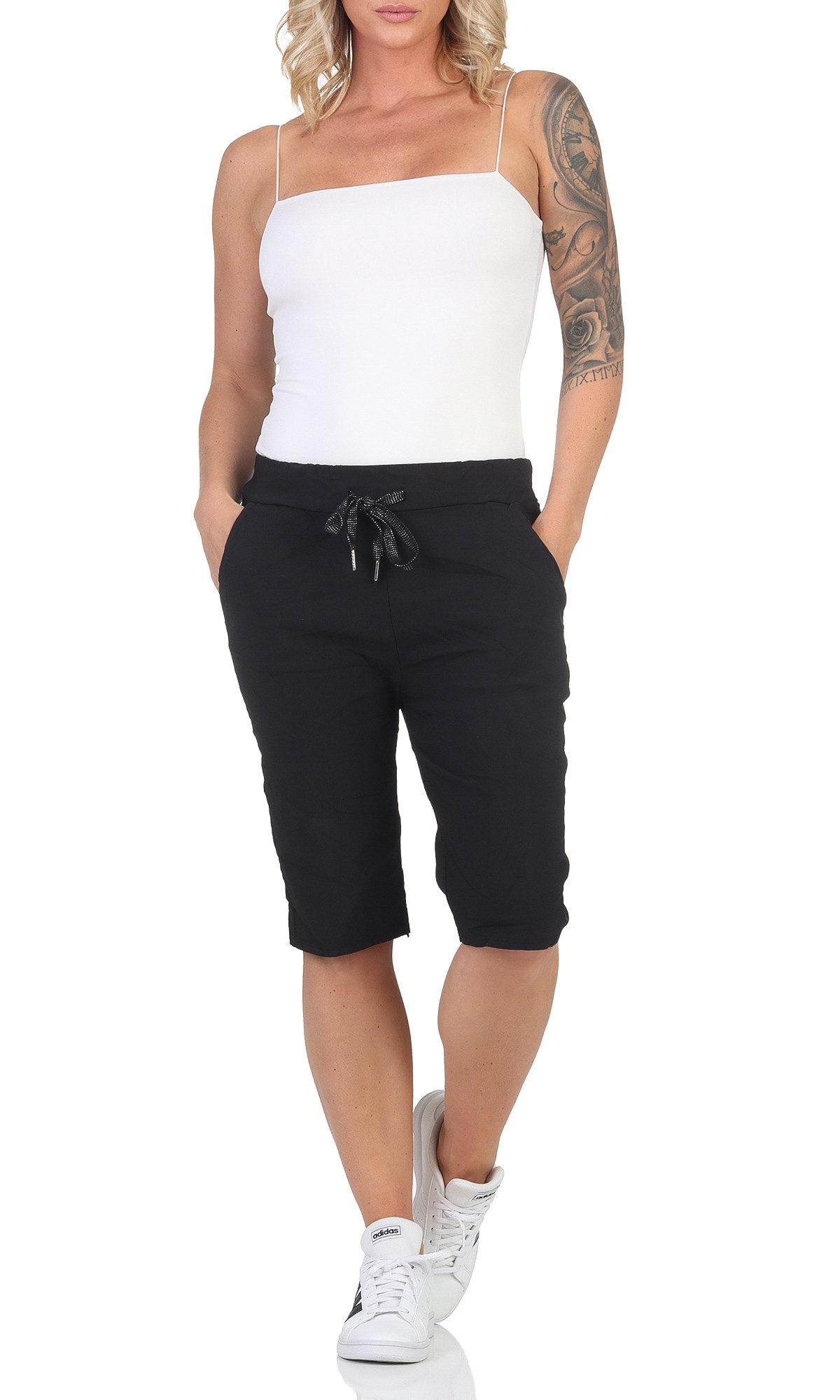 simaranda Bermudas Damen Bermuda 8130 36-40 Schwarz