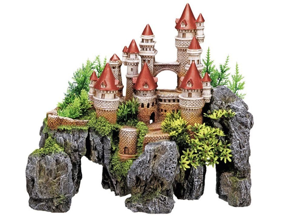 Aquariendeko Aqua Ornaments "SCHLOSS" mit Pflanzen