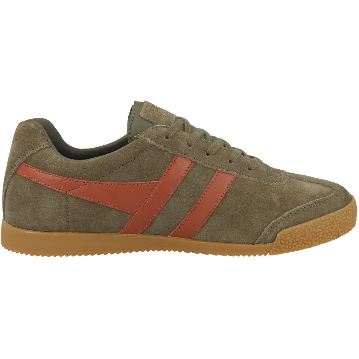 Gola Harrier Suede Herren Sneaker Turnschuhe, Sportschuhe, Freizeitschuhe, Halbschuhe, Schnürschuhe