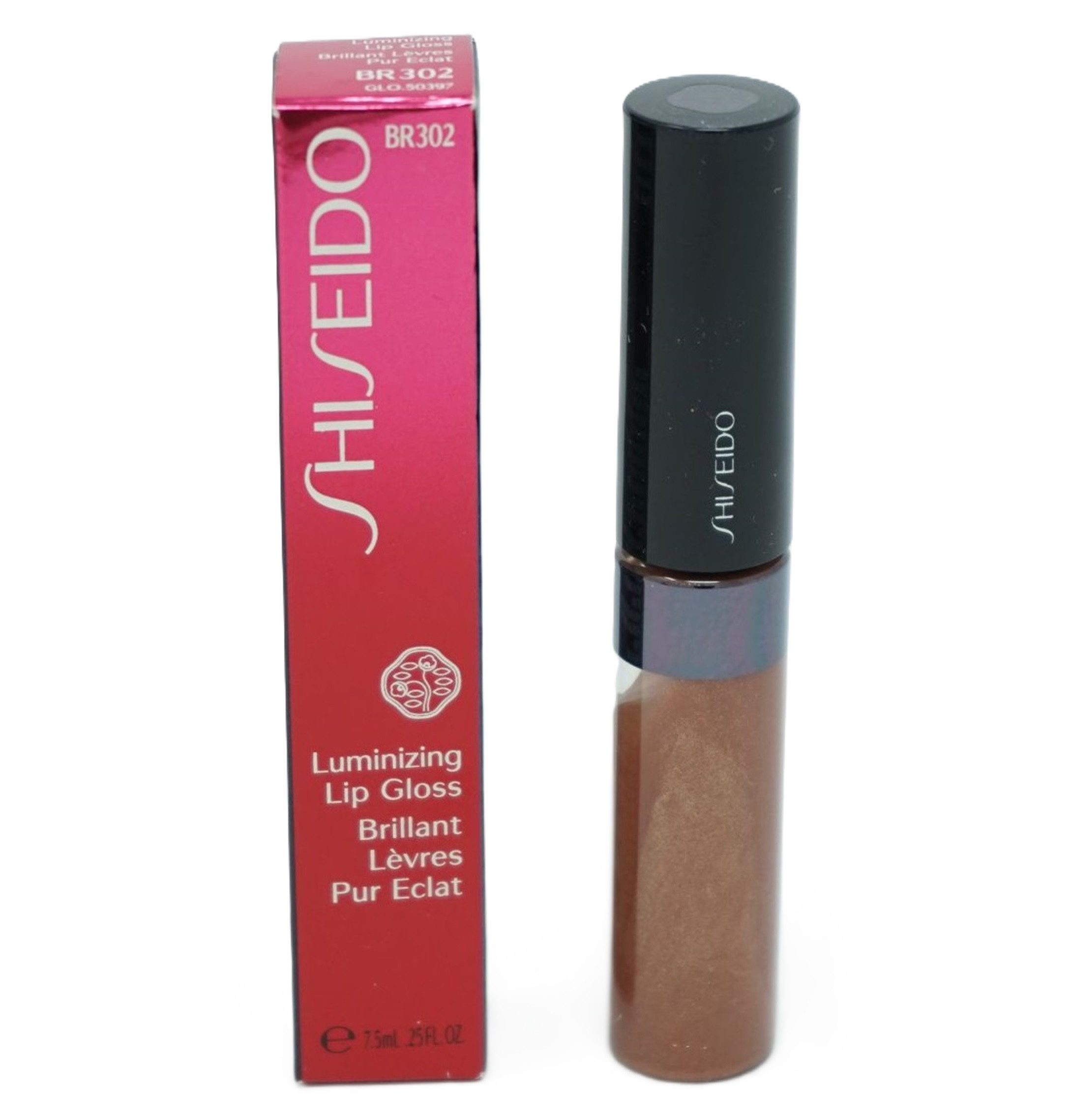 SHISEIDO Блеск для губ Shideido luminizing lipgloss 7,5ml BR302