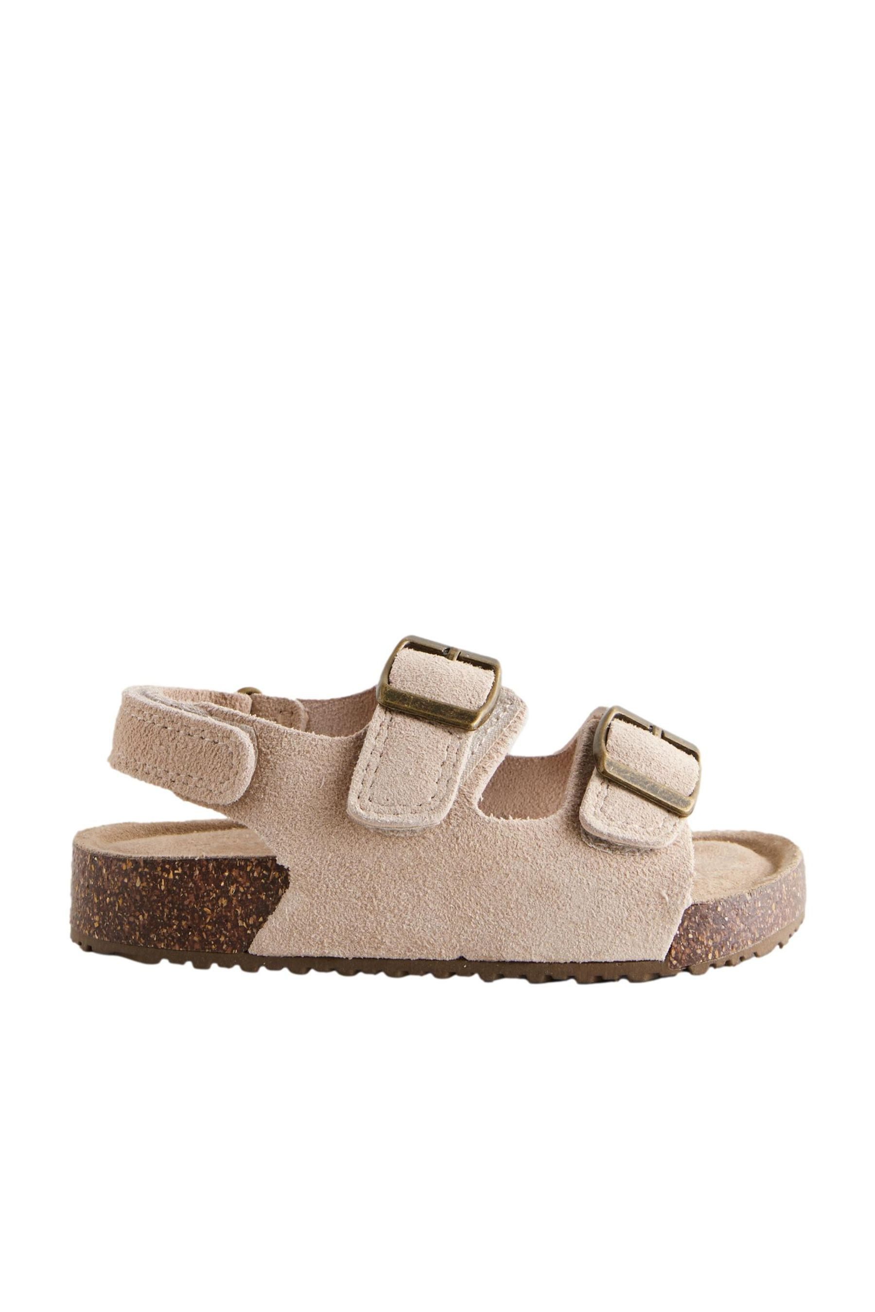 Next Ledersandale mit gepolstertem Fußbett Sandale günstig online kaufen