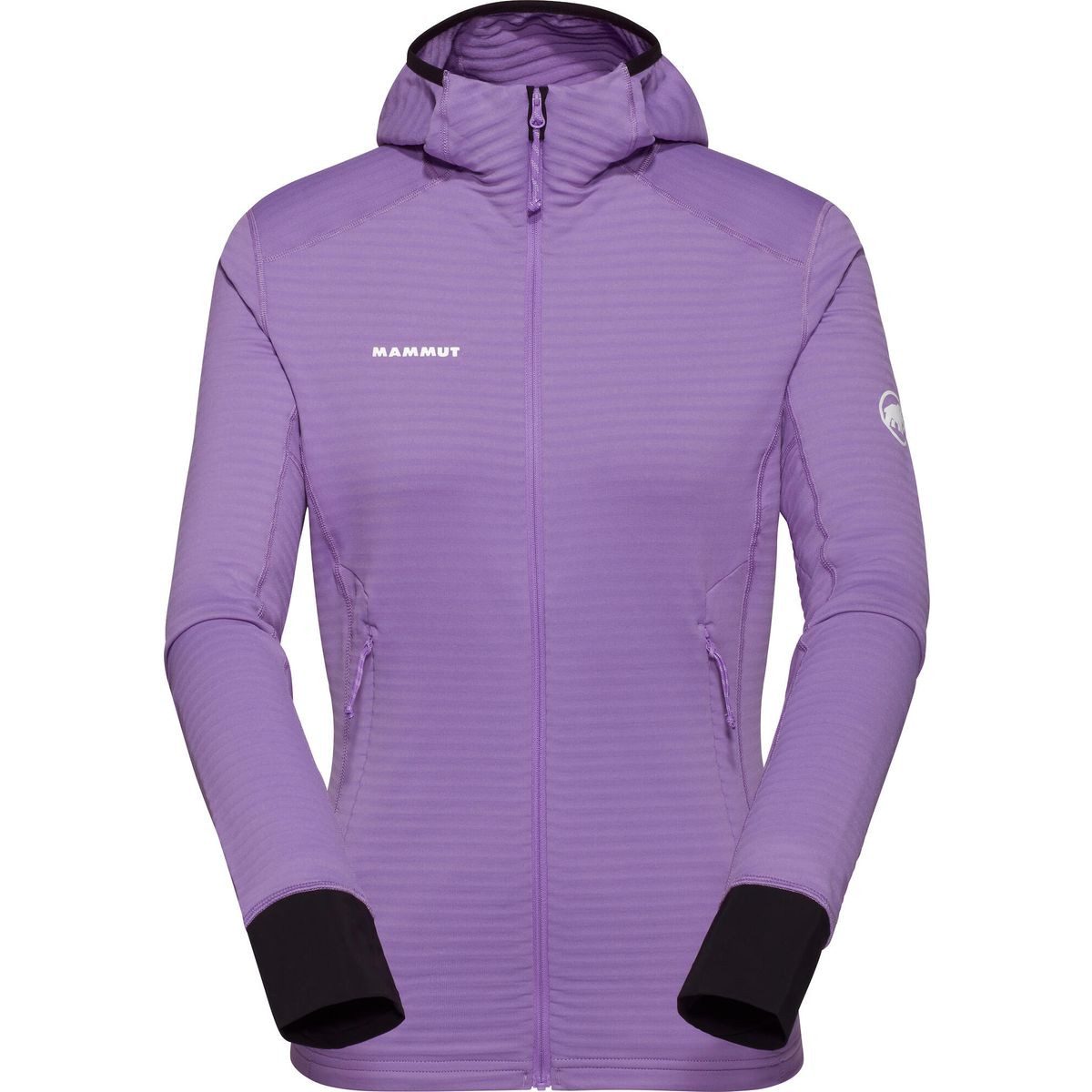 Mammut Fleecejacke Taiss Light ML Hooded Jacket Women Vielseitige Midlayer-Jacke mit hervorragendem