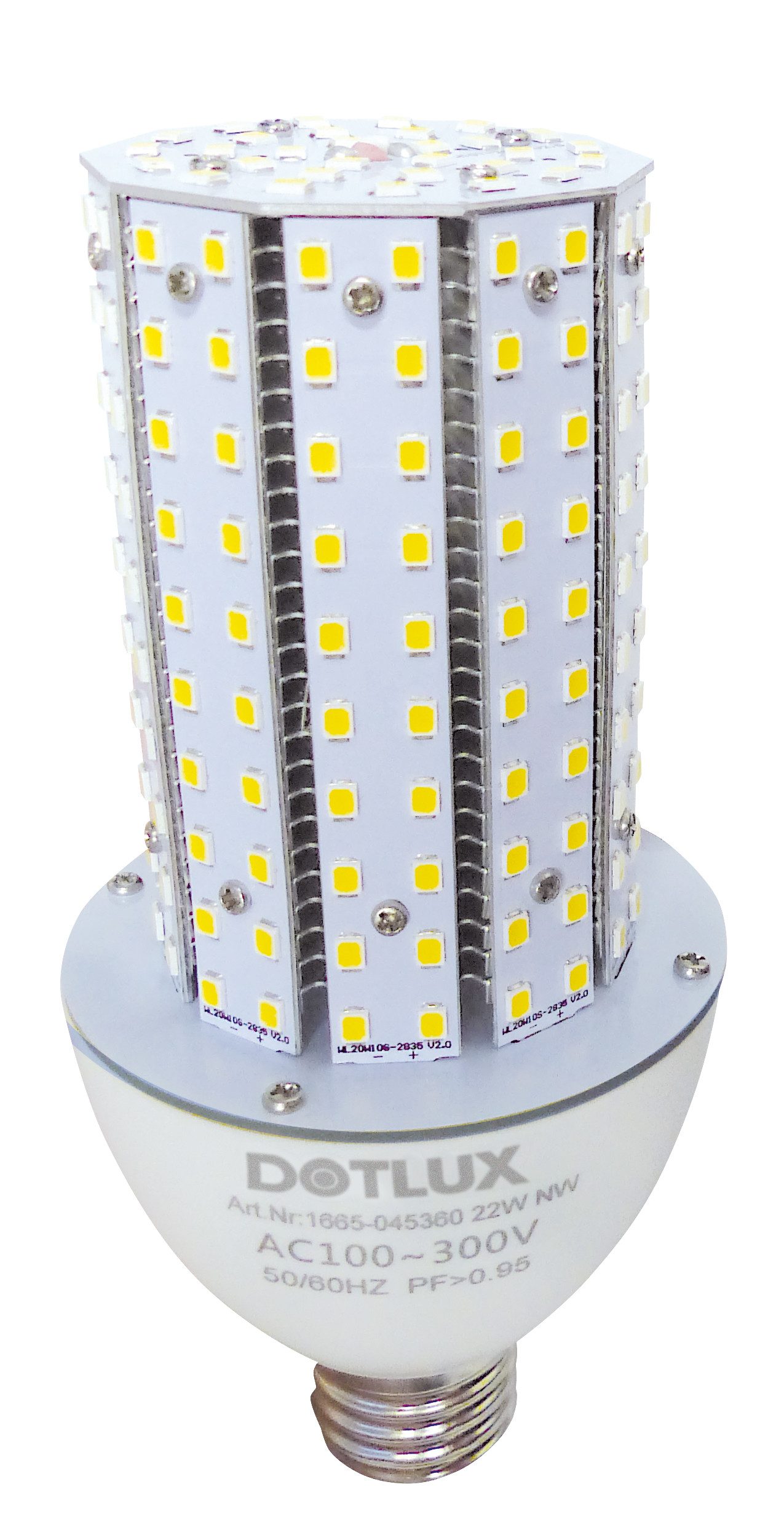 DOTLUX Smarte LED-Leuchte DOTLUX LED-Strassenlampe RETROFITprotect E27 18W 3000K